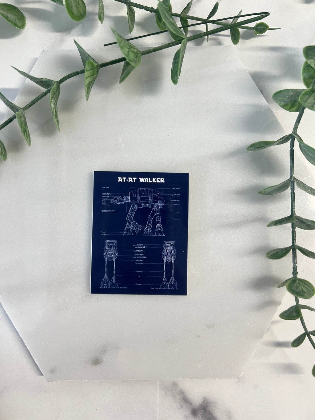 Galaxy Blueprint Magnets