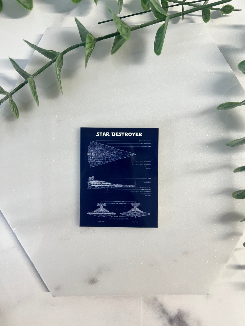 Galaxy Blueprint Magnets