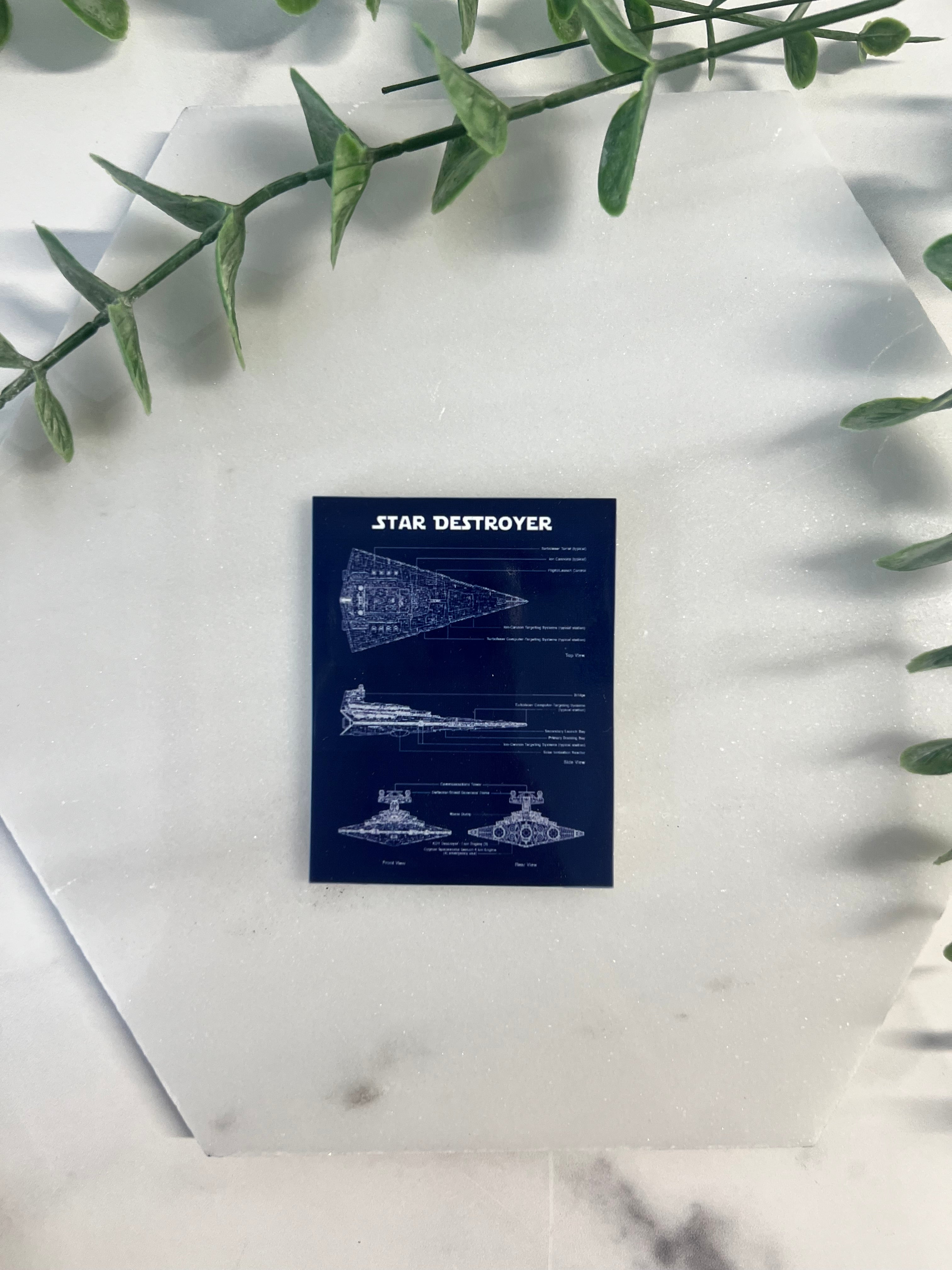 Galaxy Blueprint Magnets