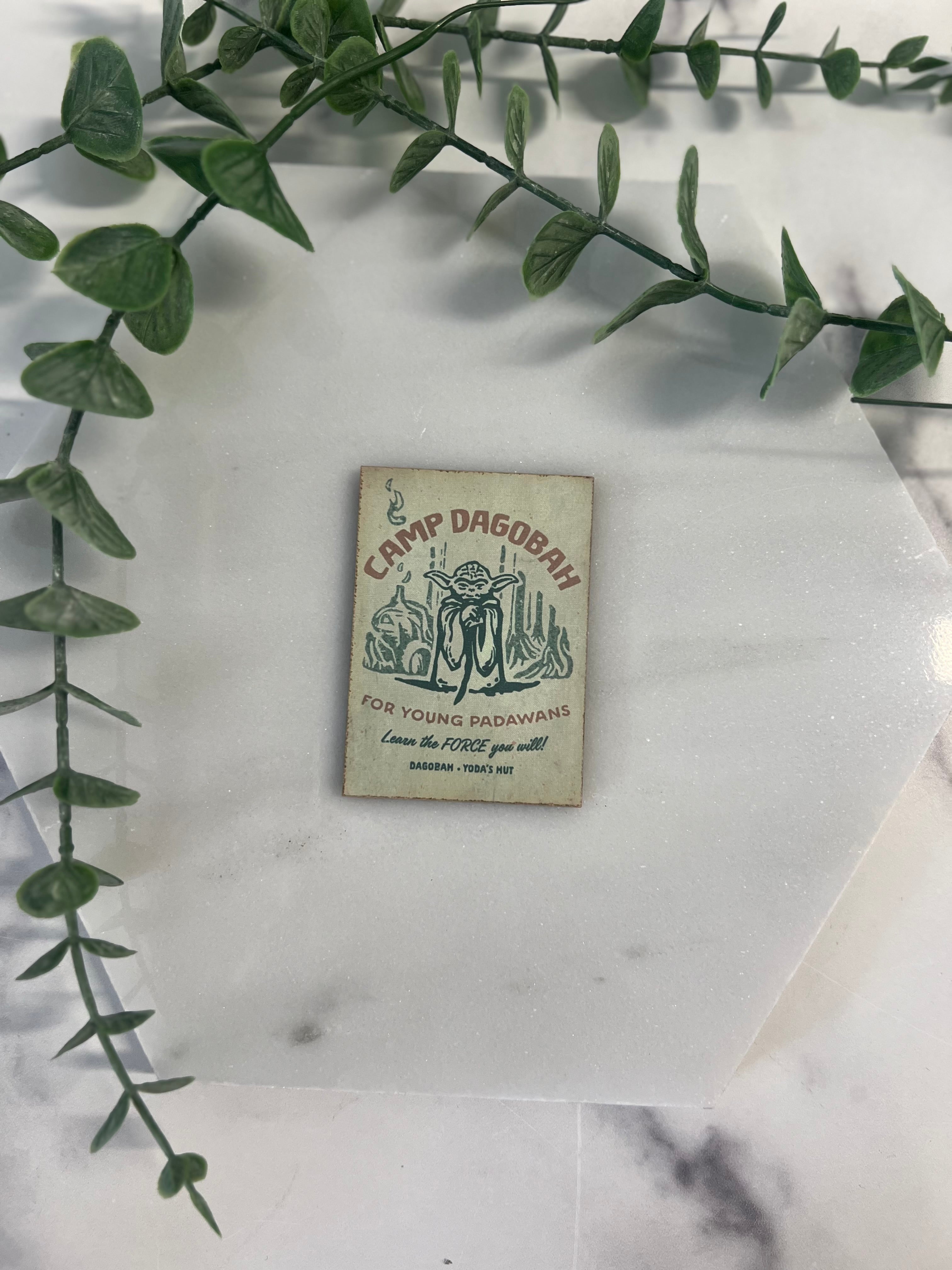 Galaxy Vintage Wood Magnets