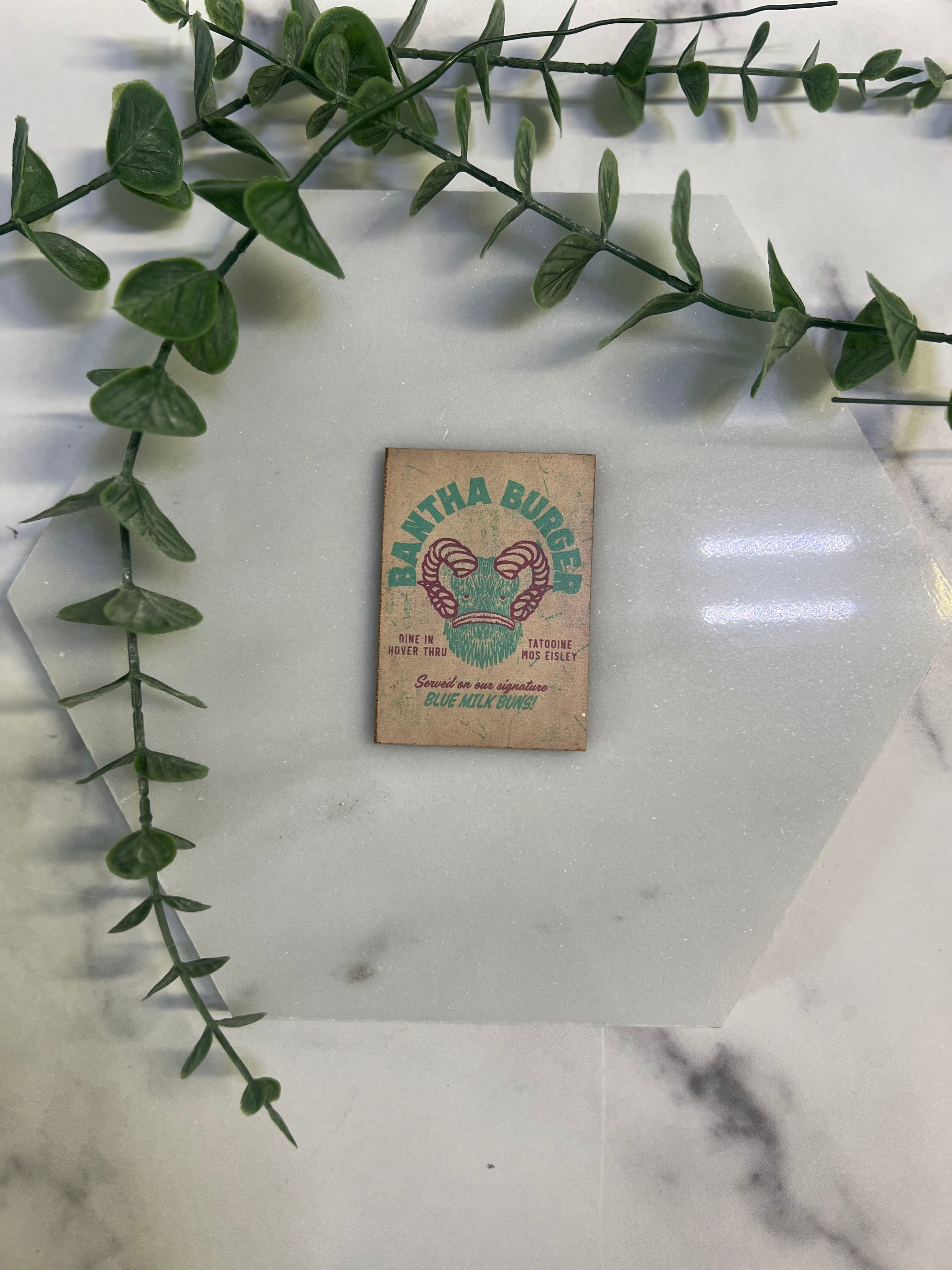 Galaxy Vintage Wood Magnets