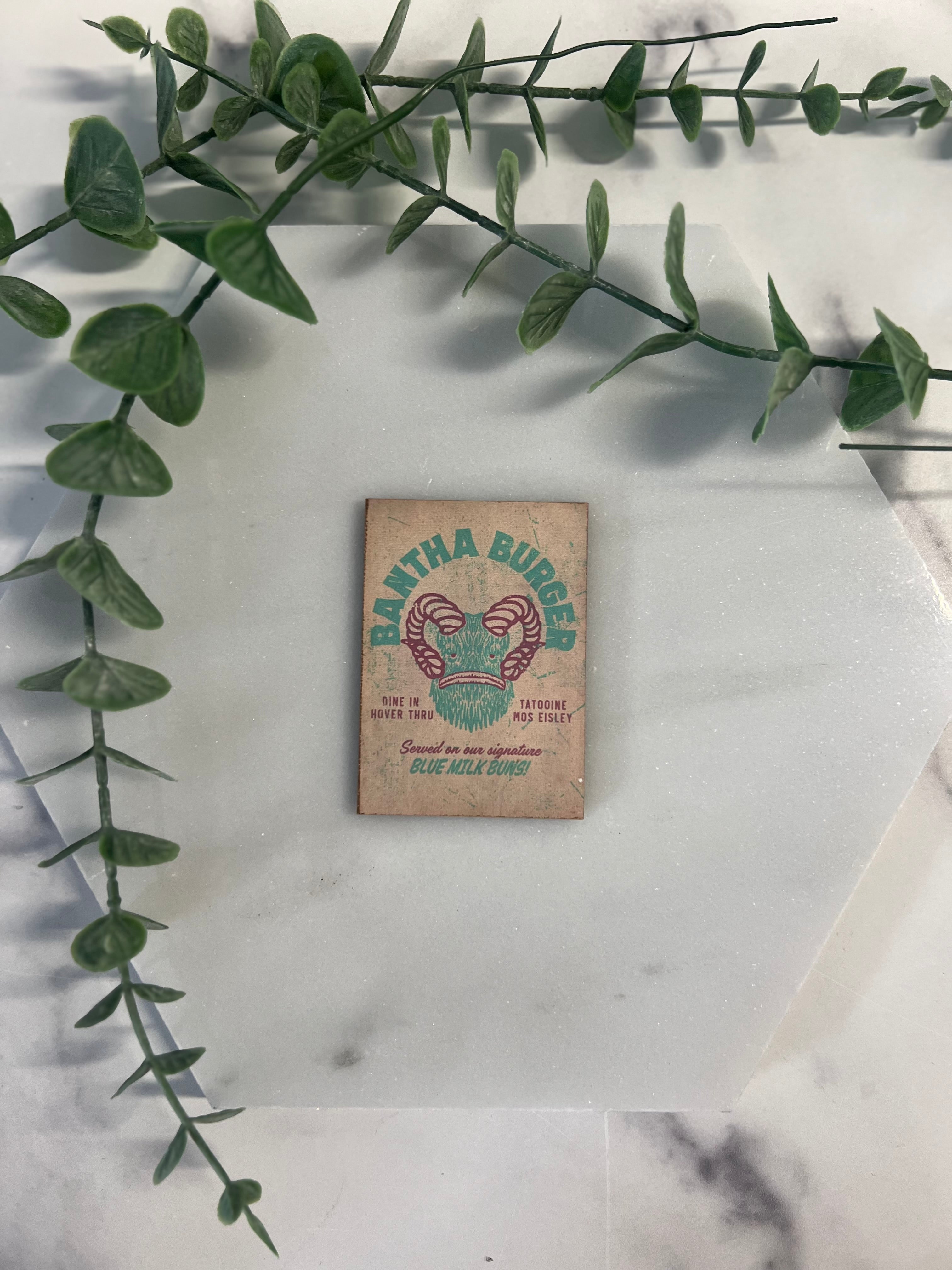 Galaxy Vintage Wood Magnets