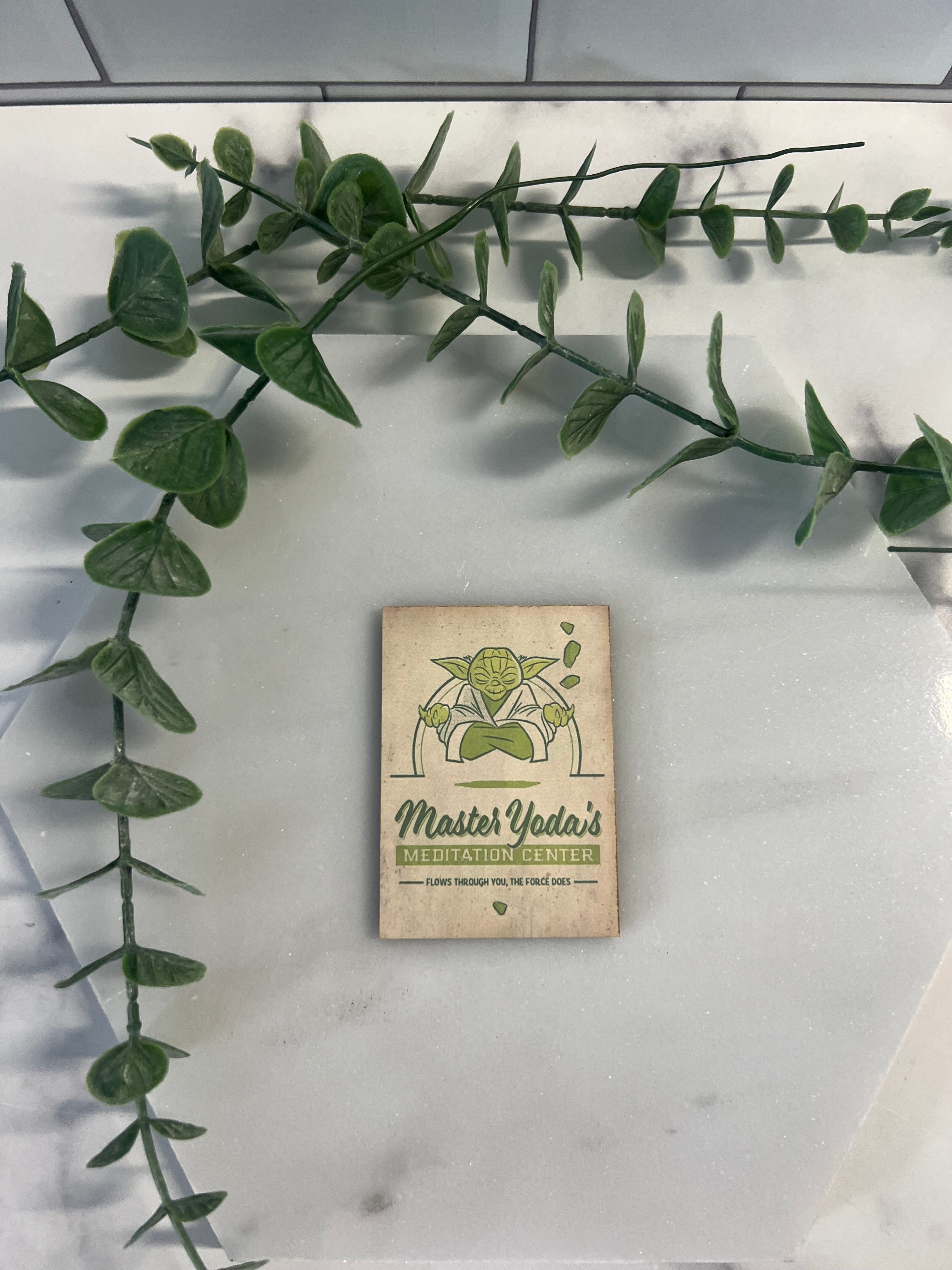 Galaxy Vintage Wood Magnets