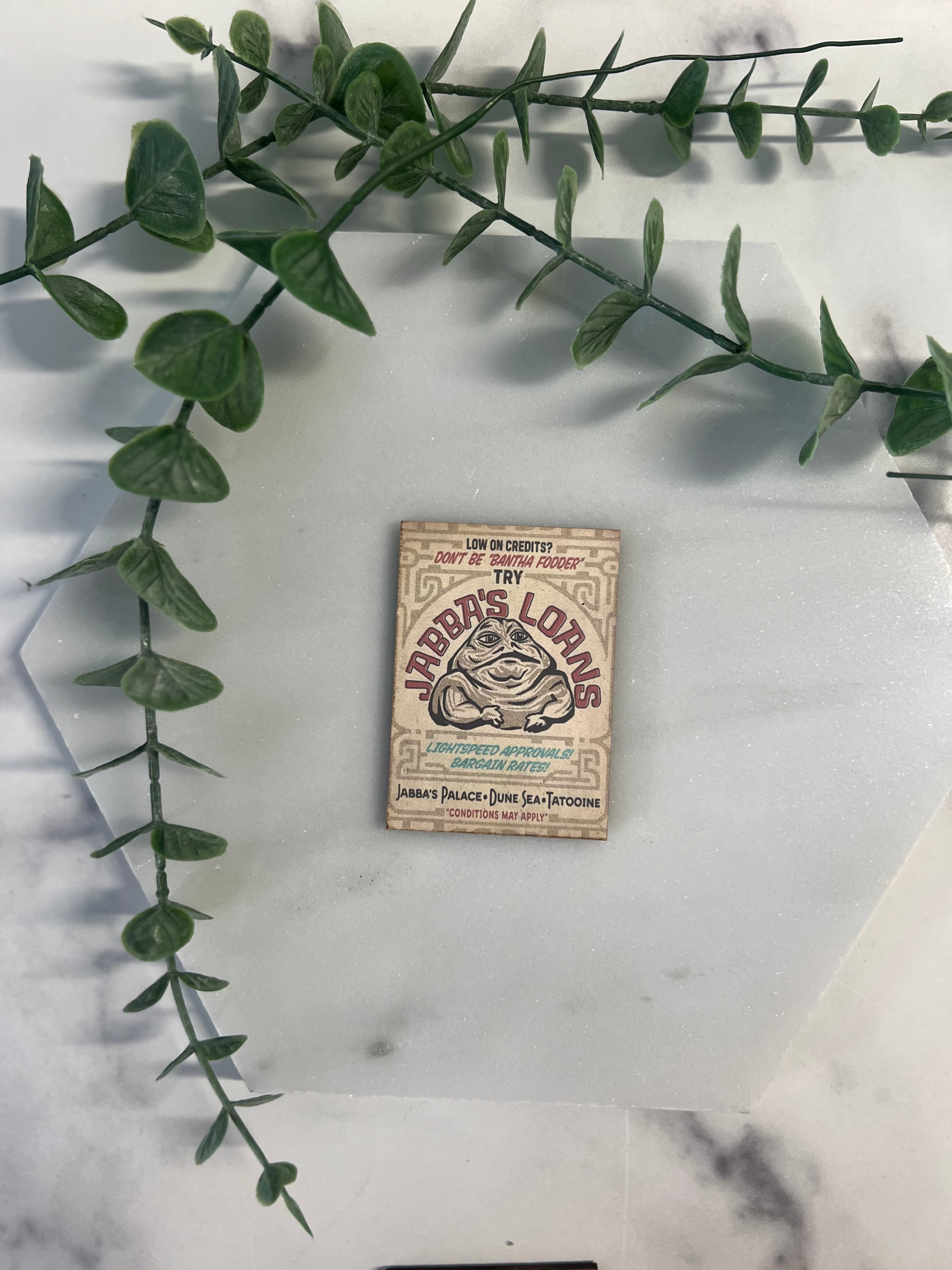 Galaxy Vintage Wood Magnets