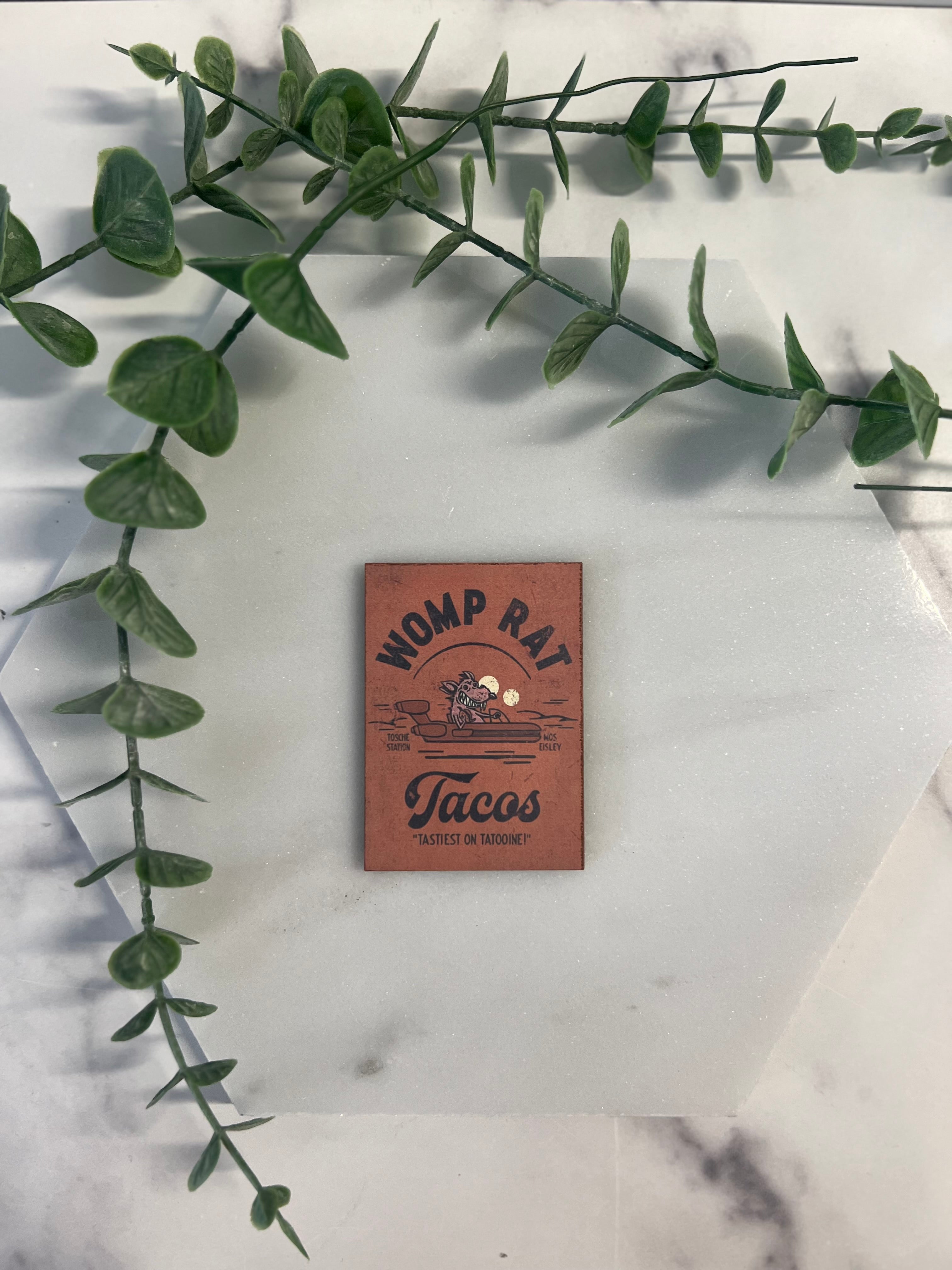 Galaxy Vintage Wood Magnets