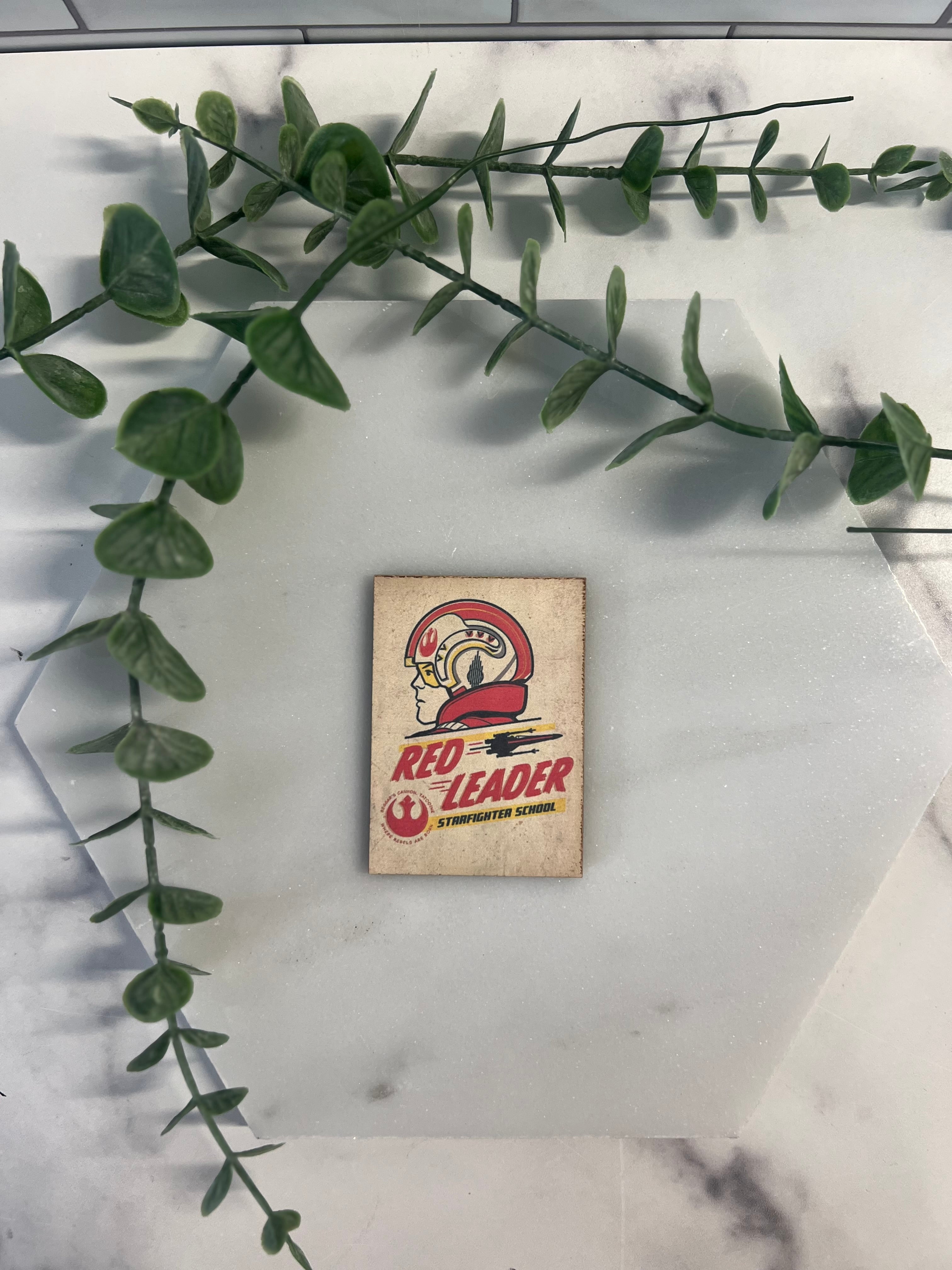 Galaxy Vintage Wood Magnets