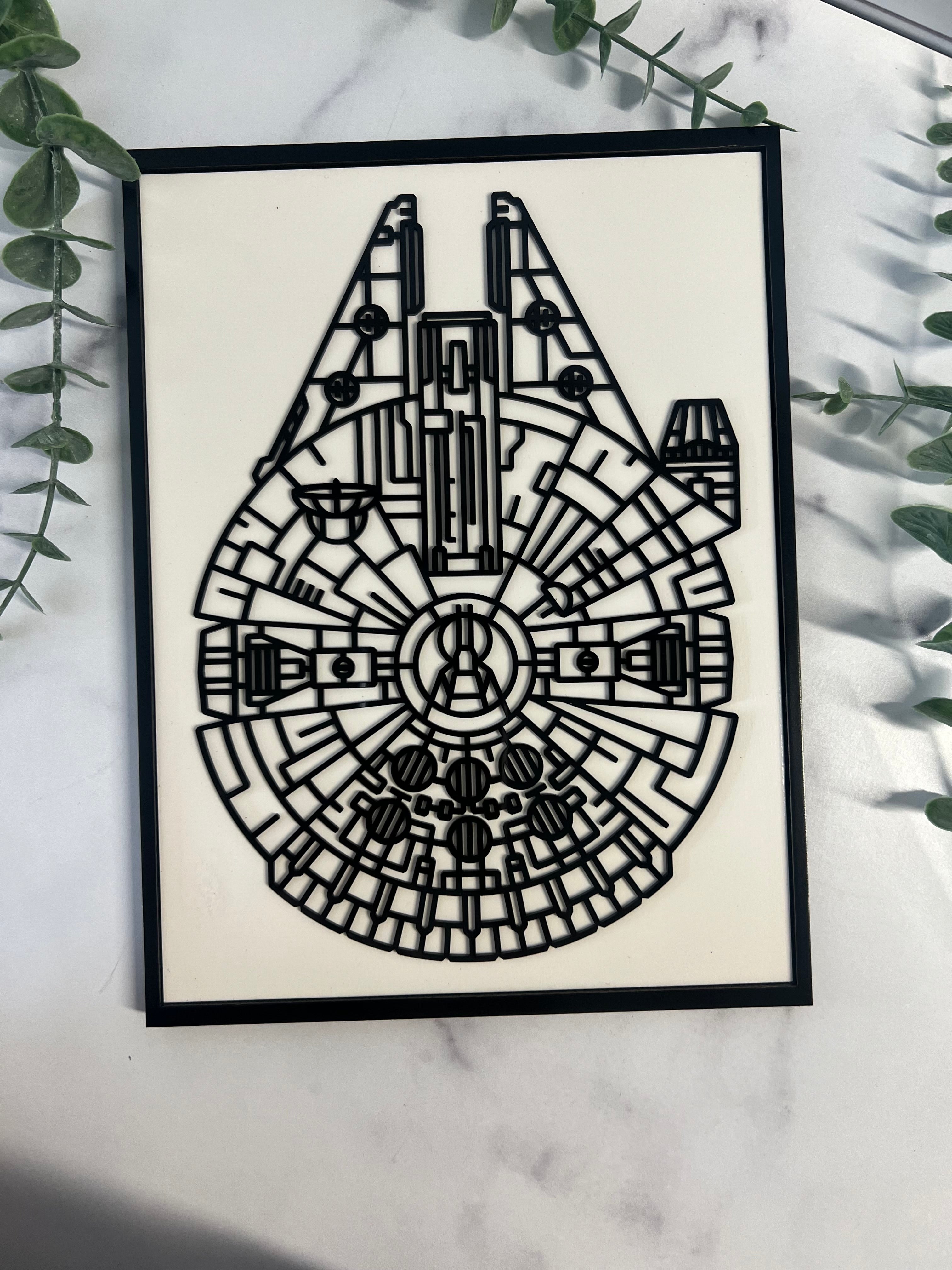 Galaxy Lined Art 3D Collection