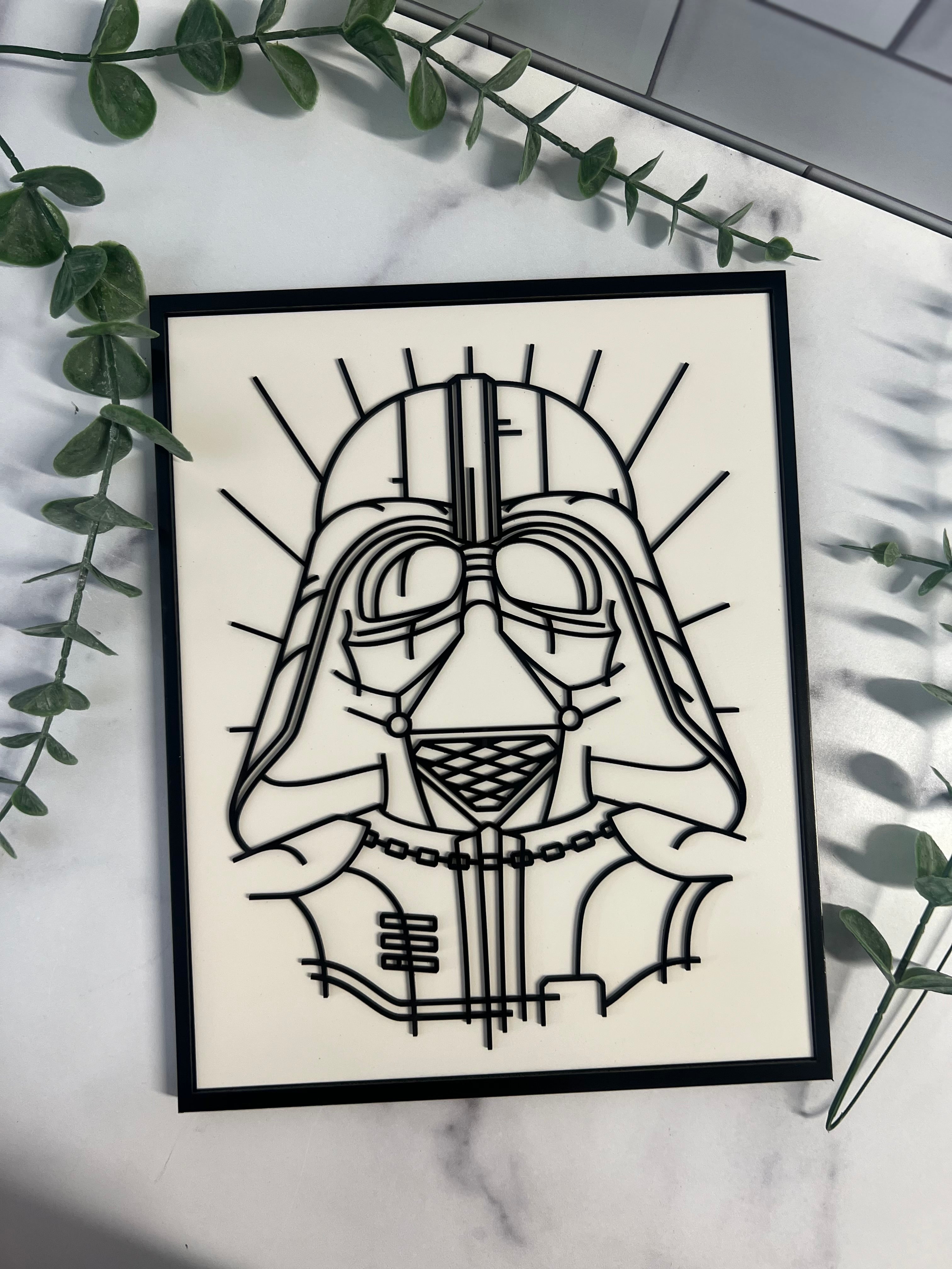 Galaxy Lined Art 3D Collection