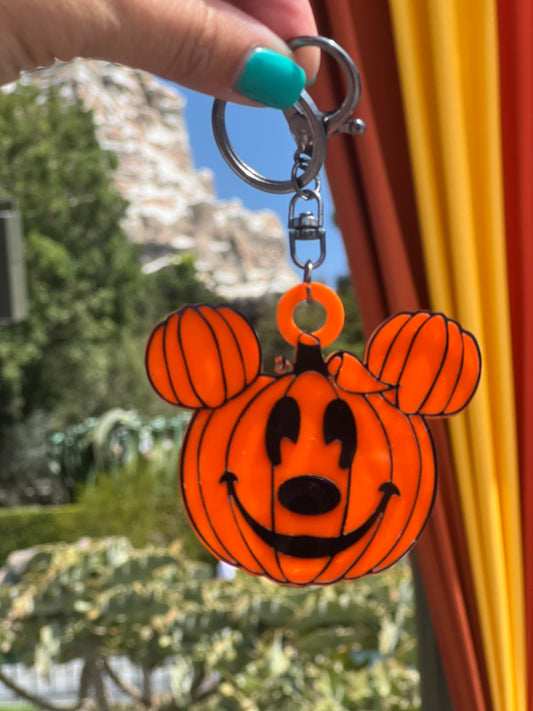 Pumpkin Mouse Bag Tag