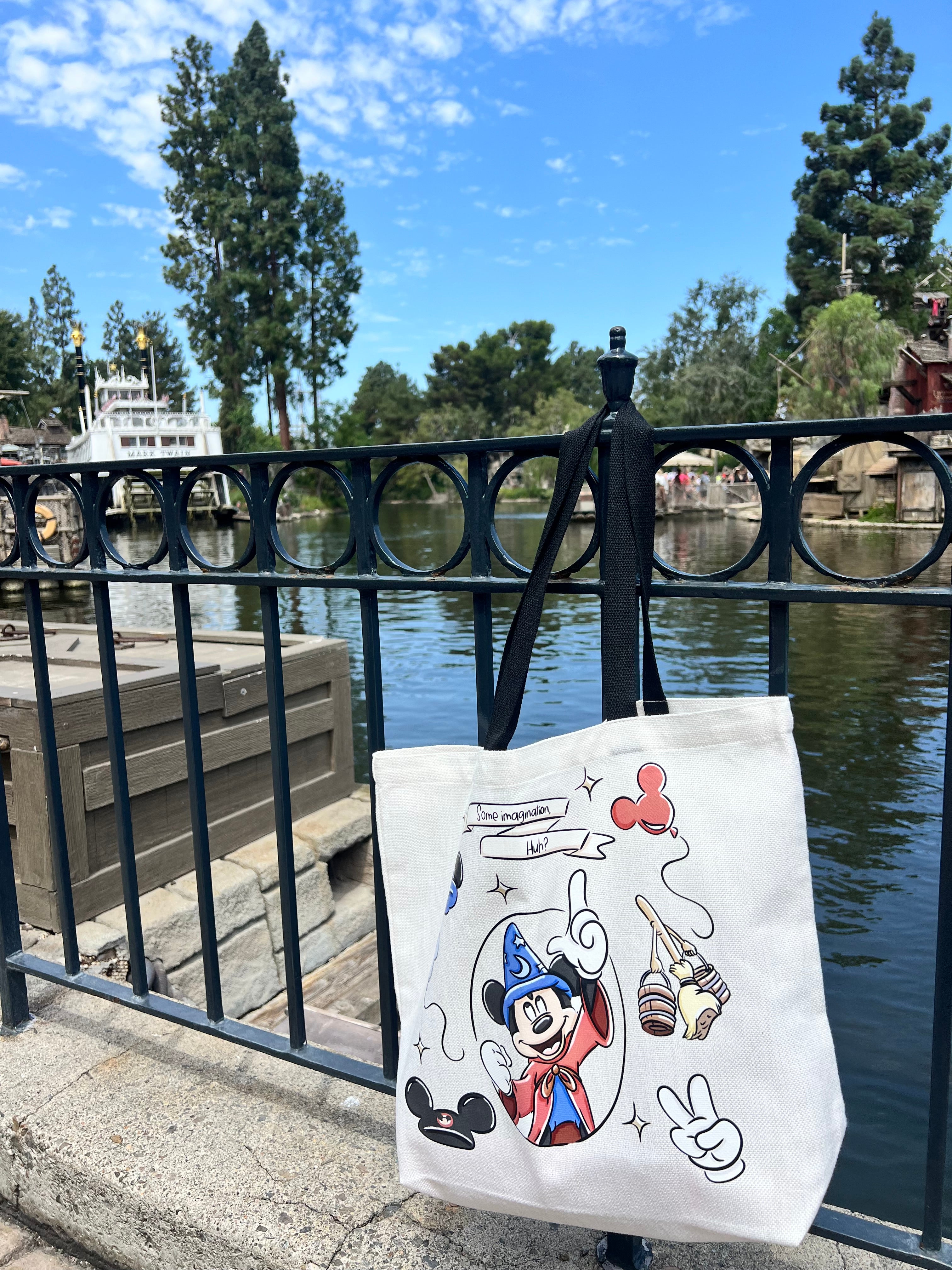 Imagination Mouse Tote Bag