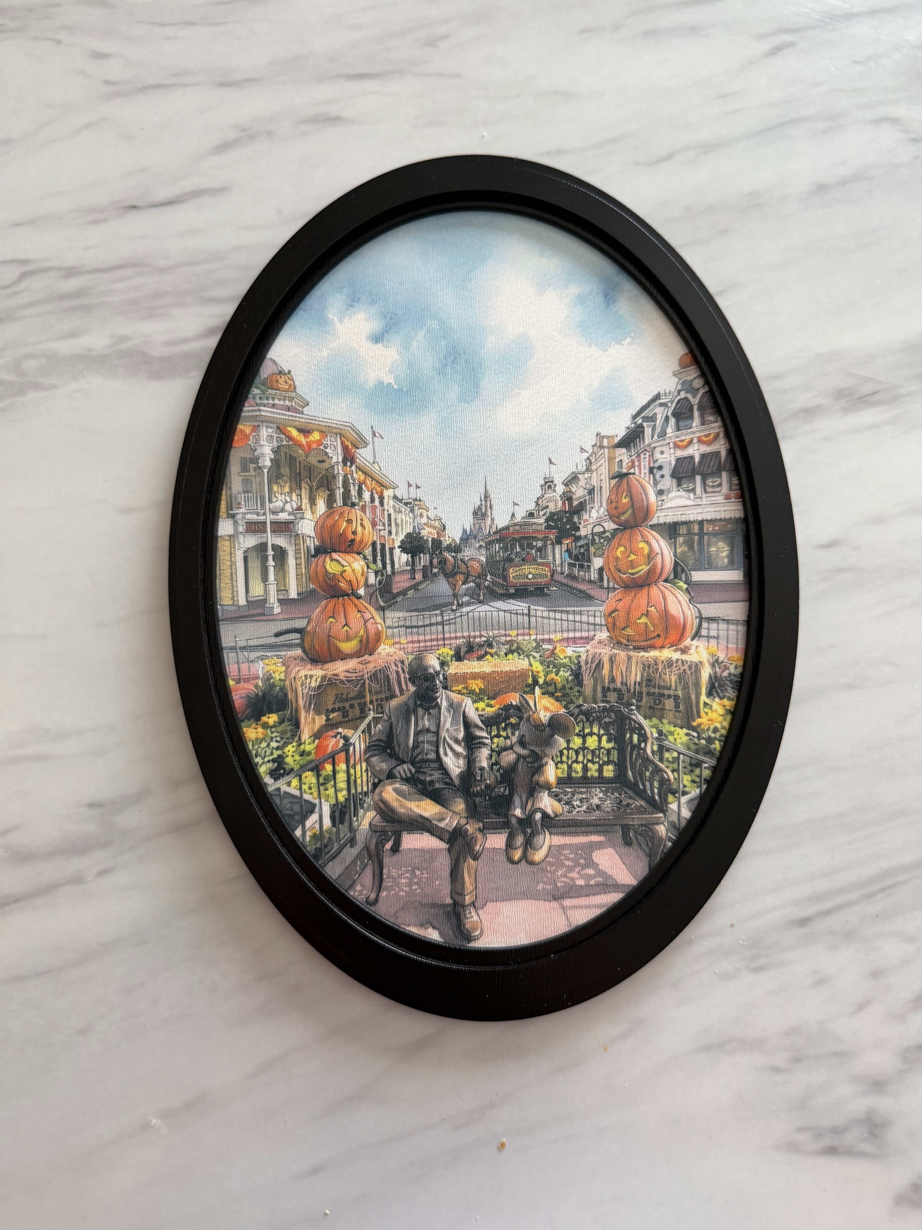 Halloween on Main Street Art