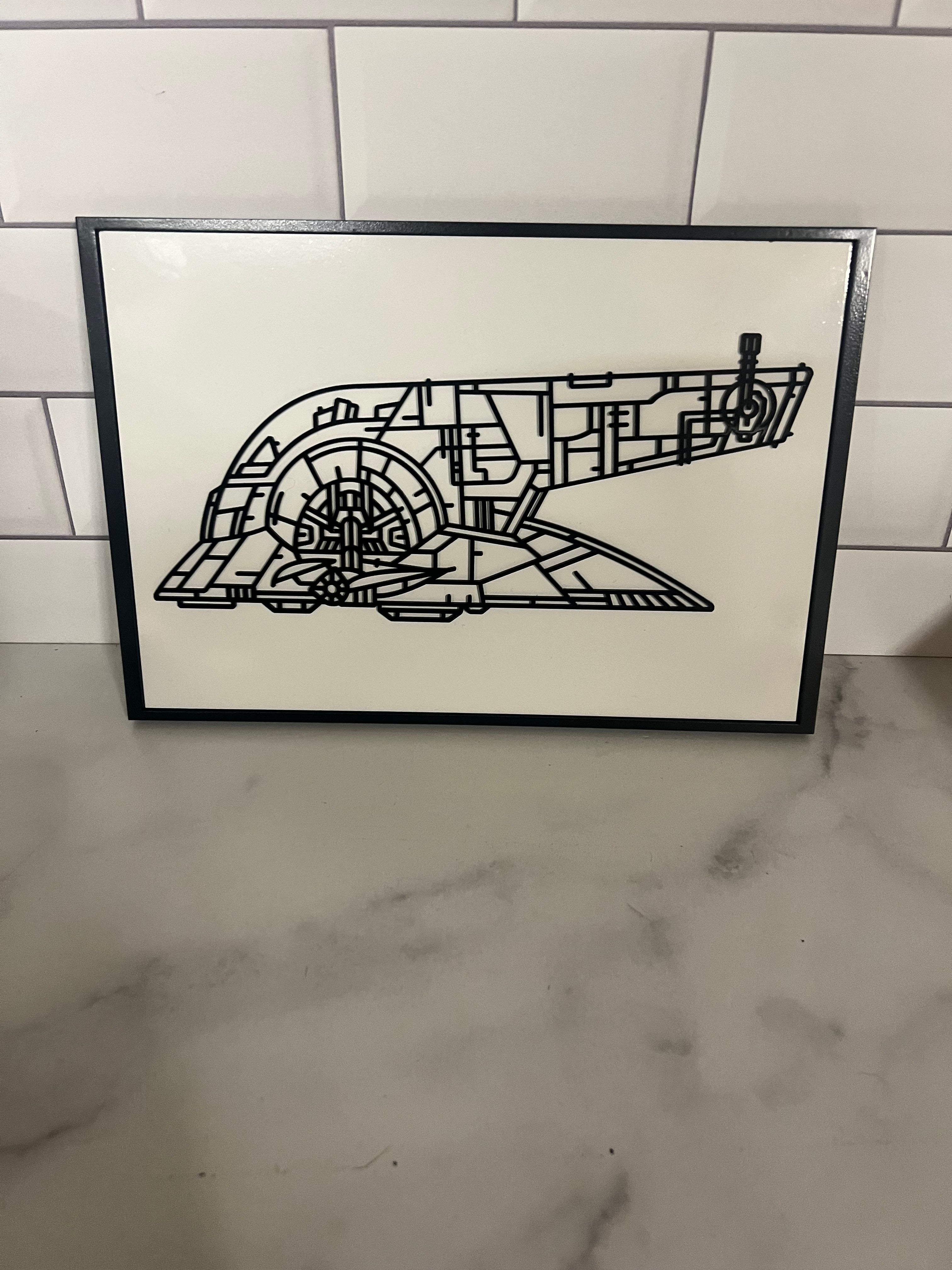 Galaxy Lined Art 3D Collection