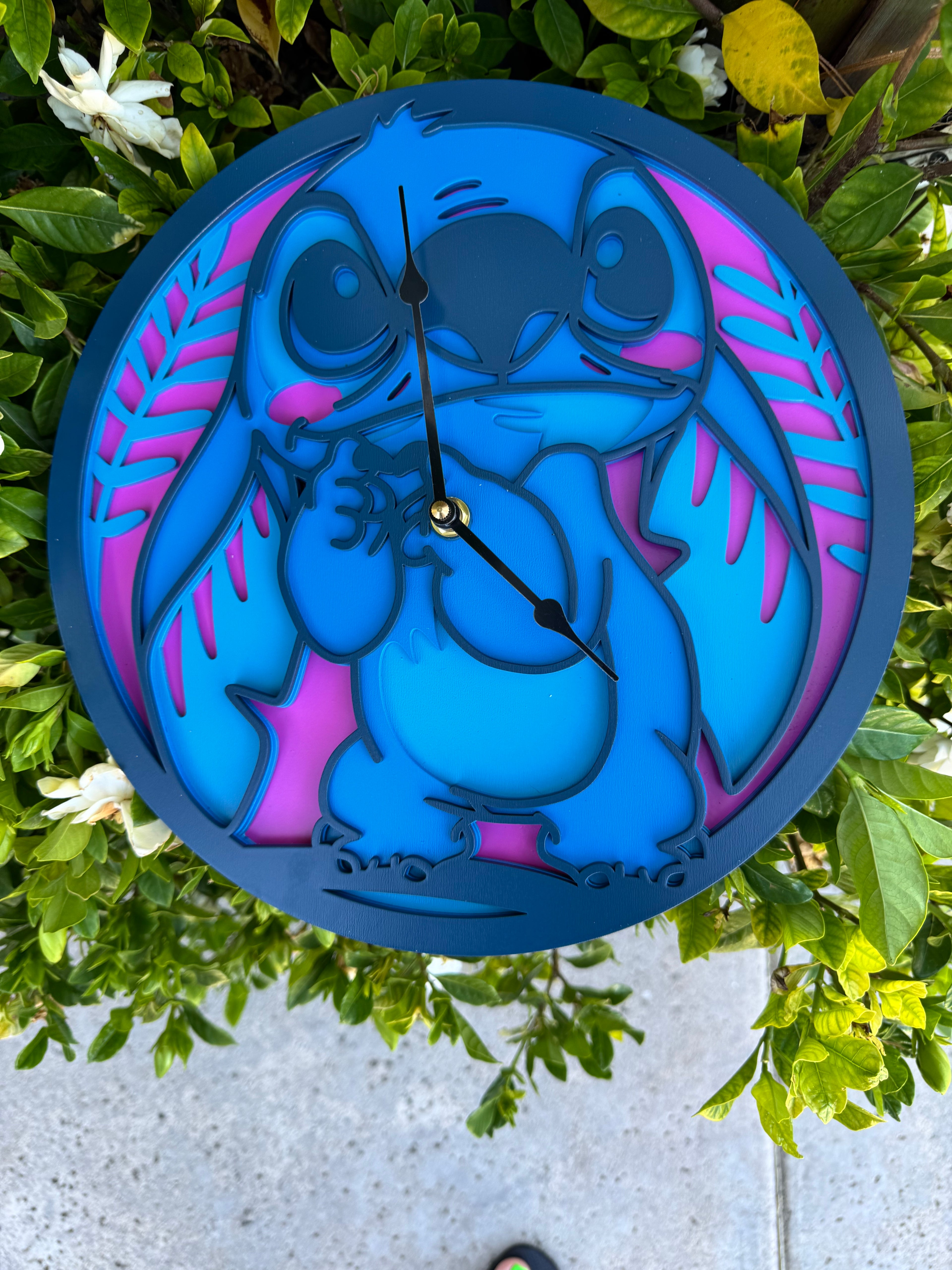 Stitch Wall Clock