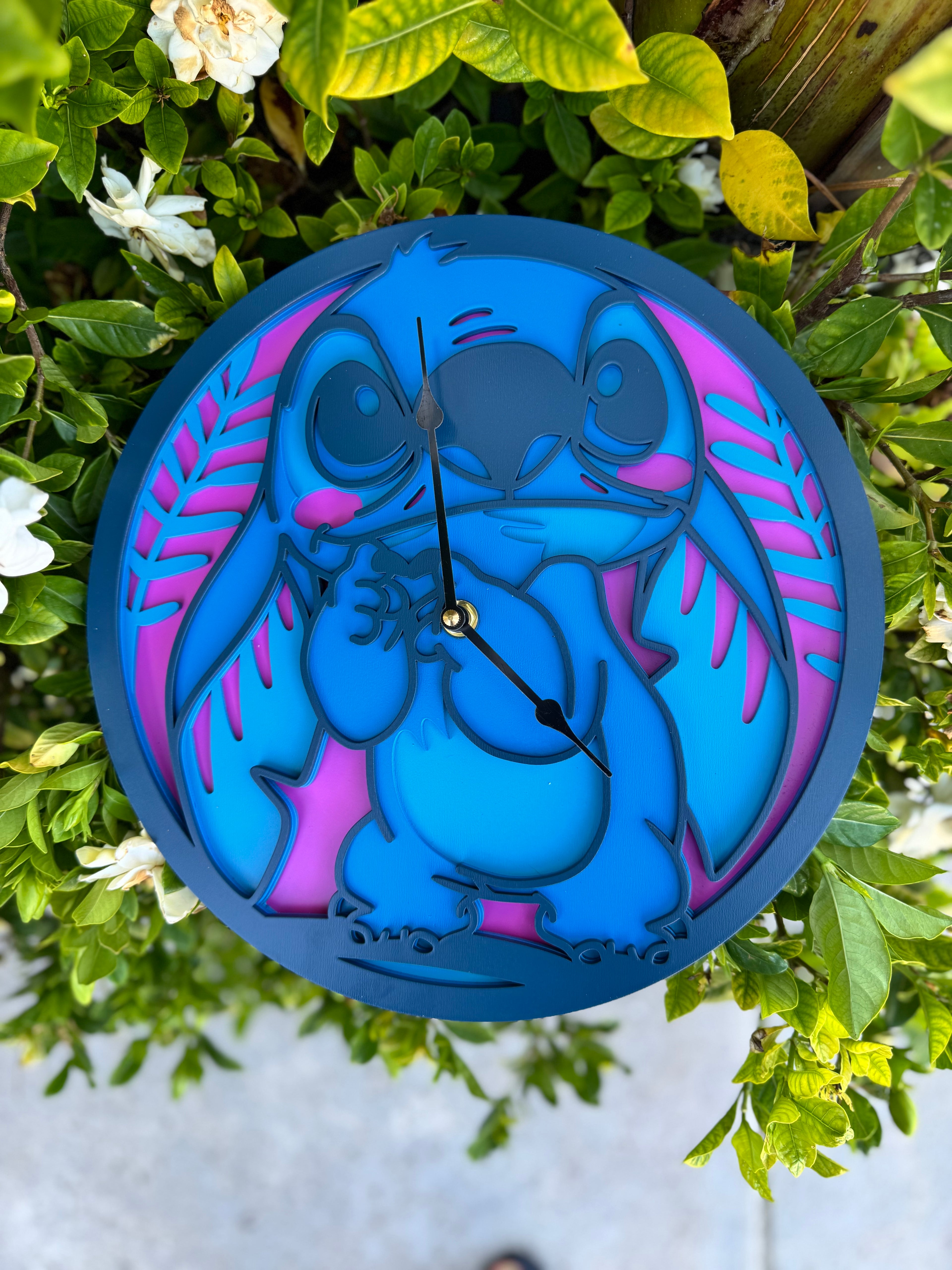 Stitch Wall Clock