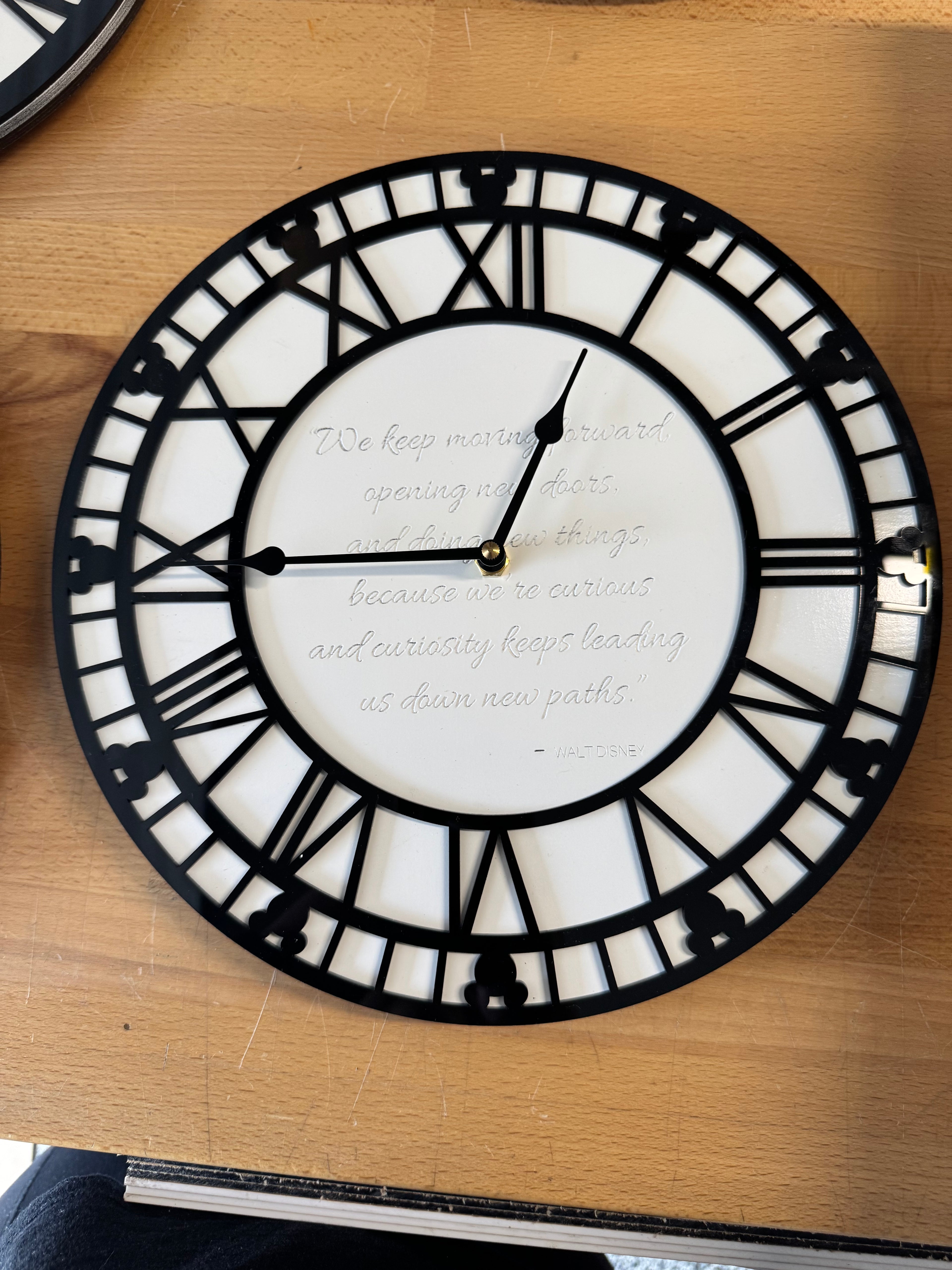 The "Walt" Wall Clock