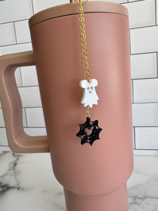 Spooky Season Tumbler Straw Topper Accessory