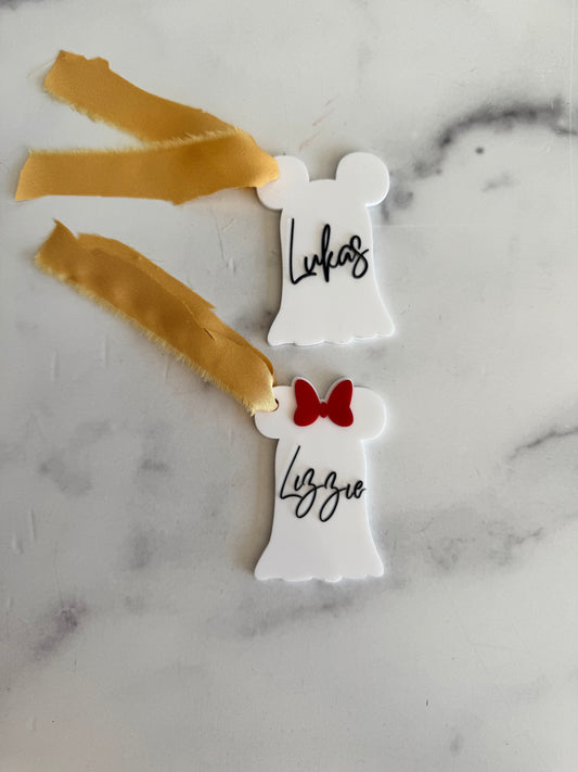 Personalized Ghosty Name Tag