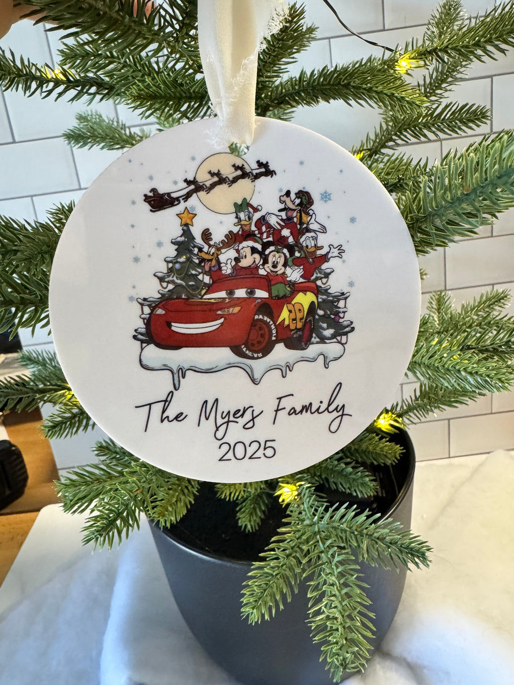 🎄 Personalized Family Christmas Ornaments