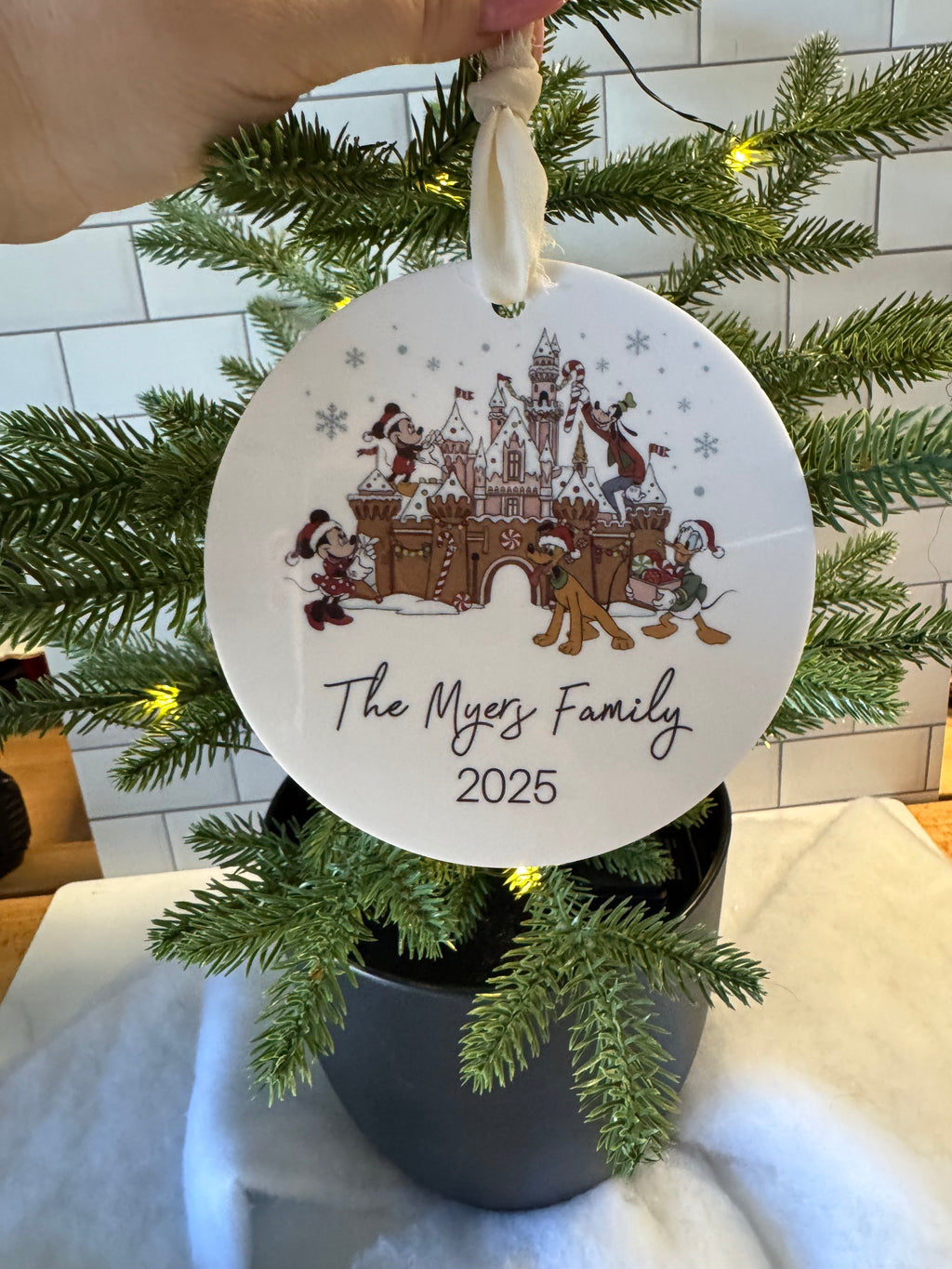 🎄 Personalized Family Christmas Ornaments