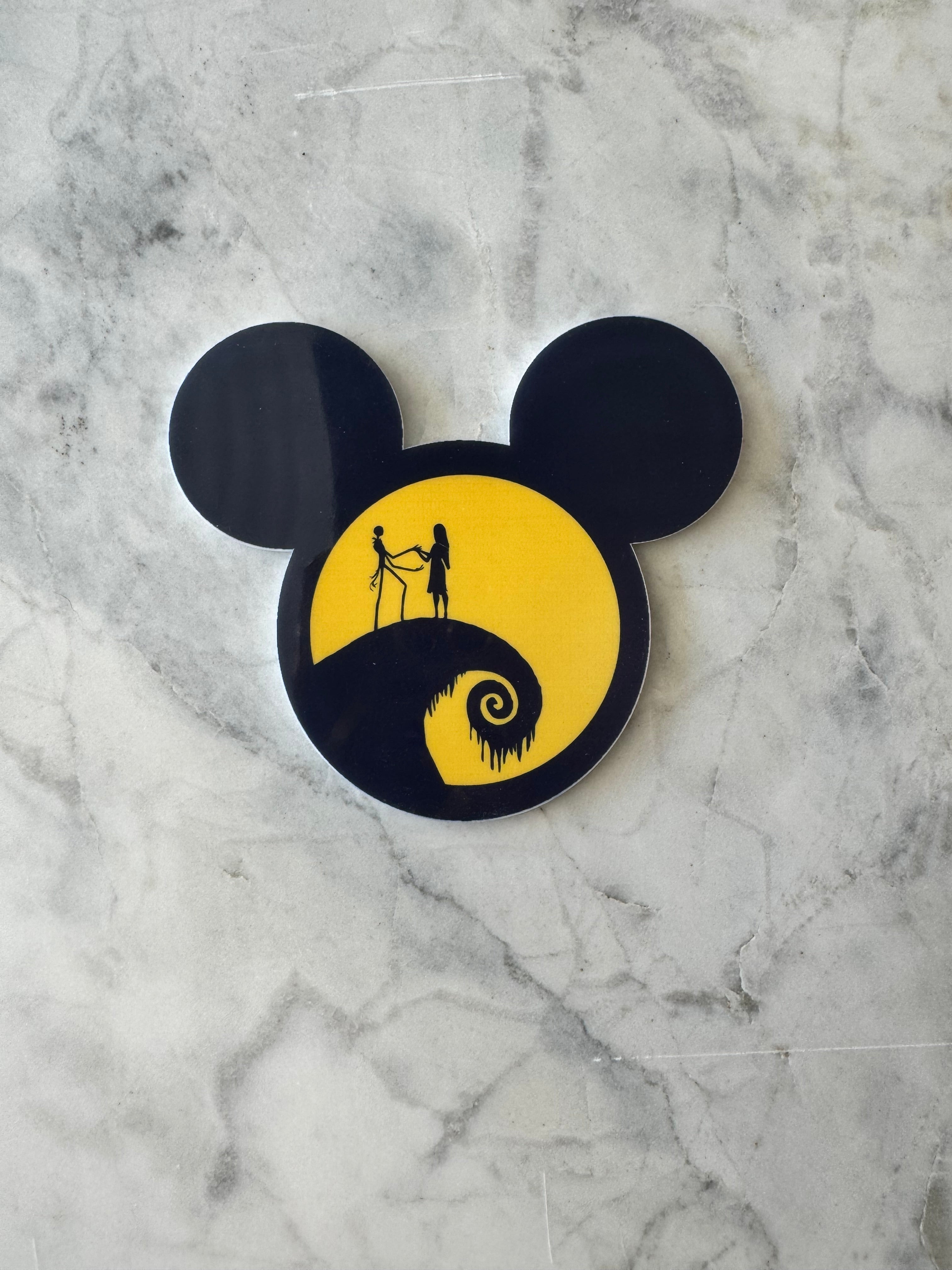 Jack & Sally Mouse Head