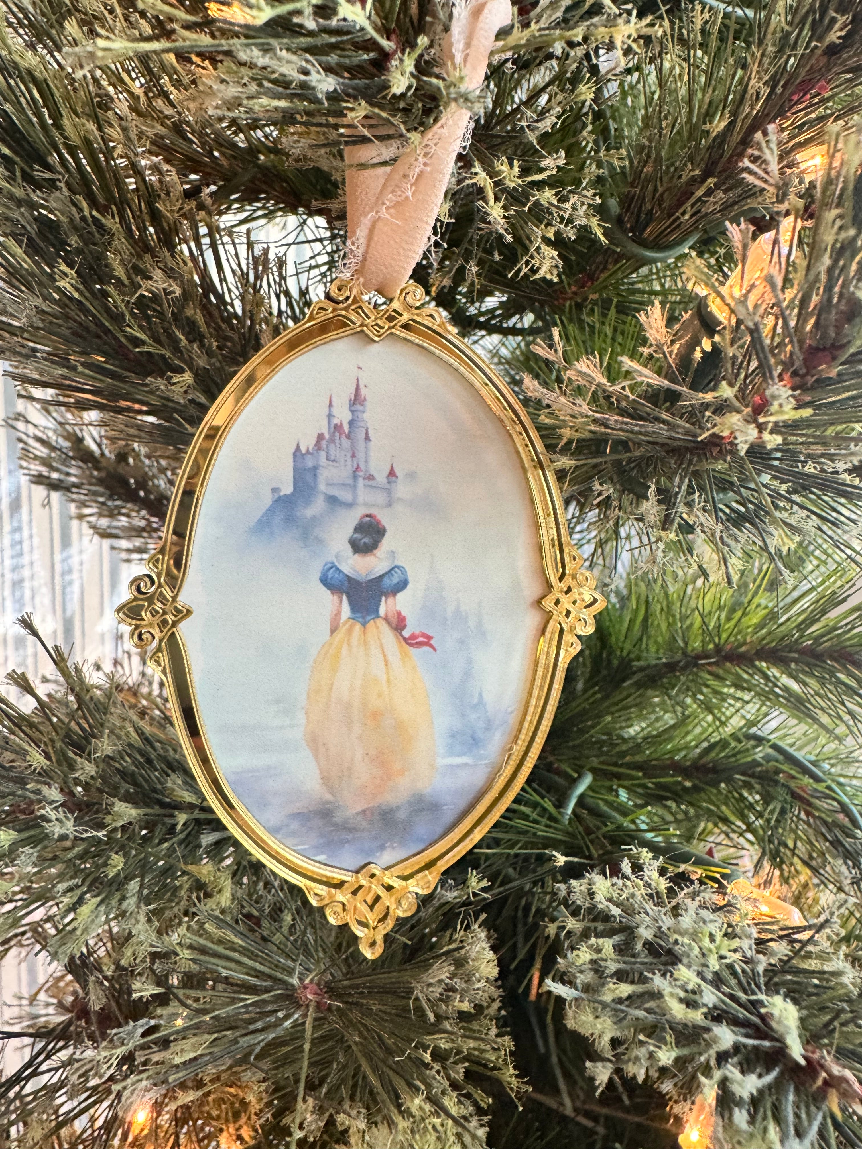 Magic Mirror Princess Ornaite Frame Ornaments