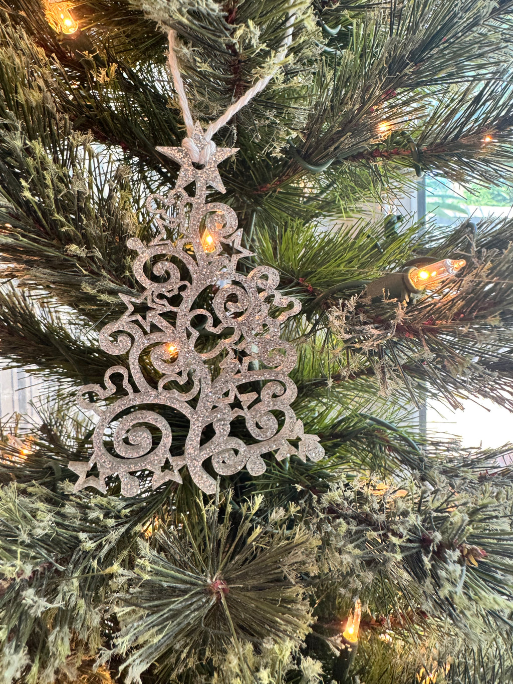 Hidden Mouse Head Tree Ornament