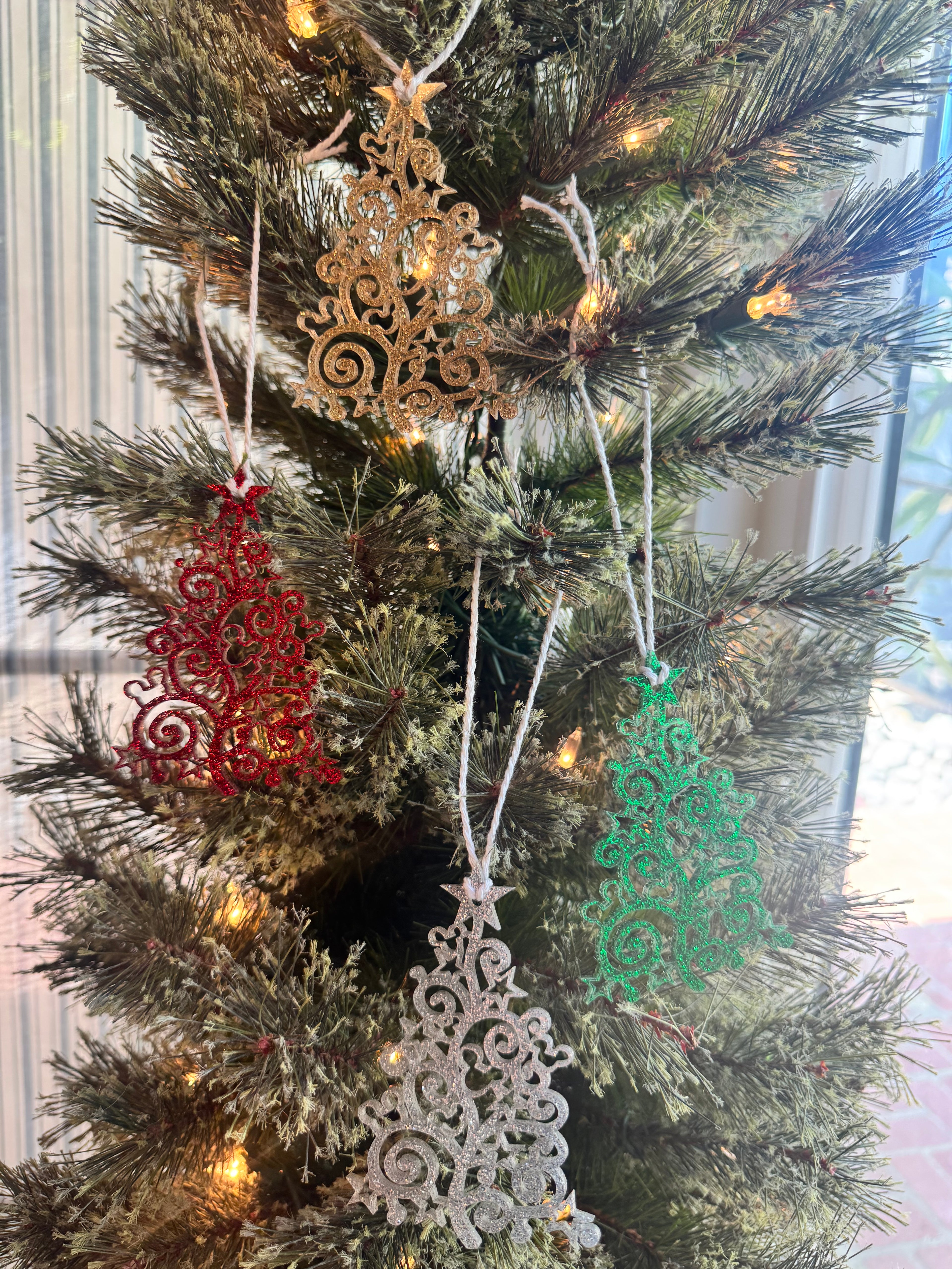 Hidden Mouse Head Tree Ornament