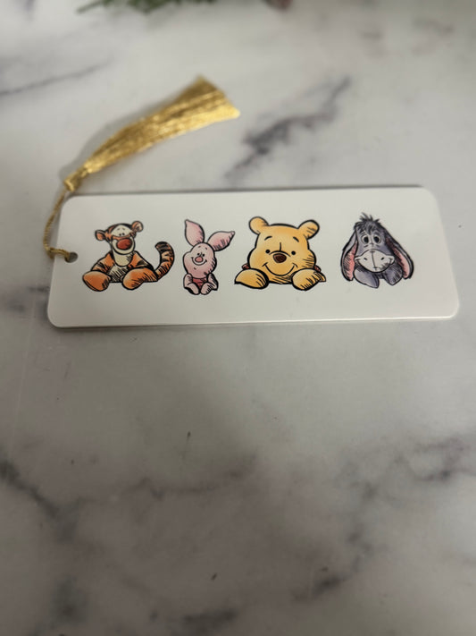 Pooh and Friends Acrylic Bookmarks