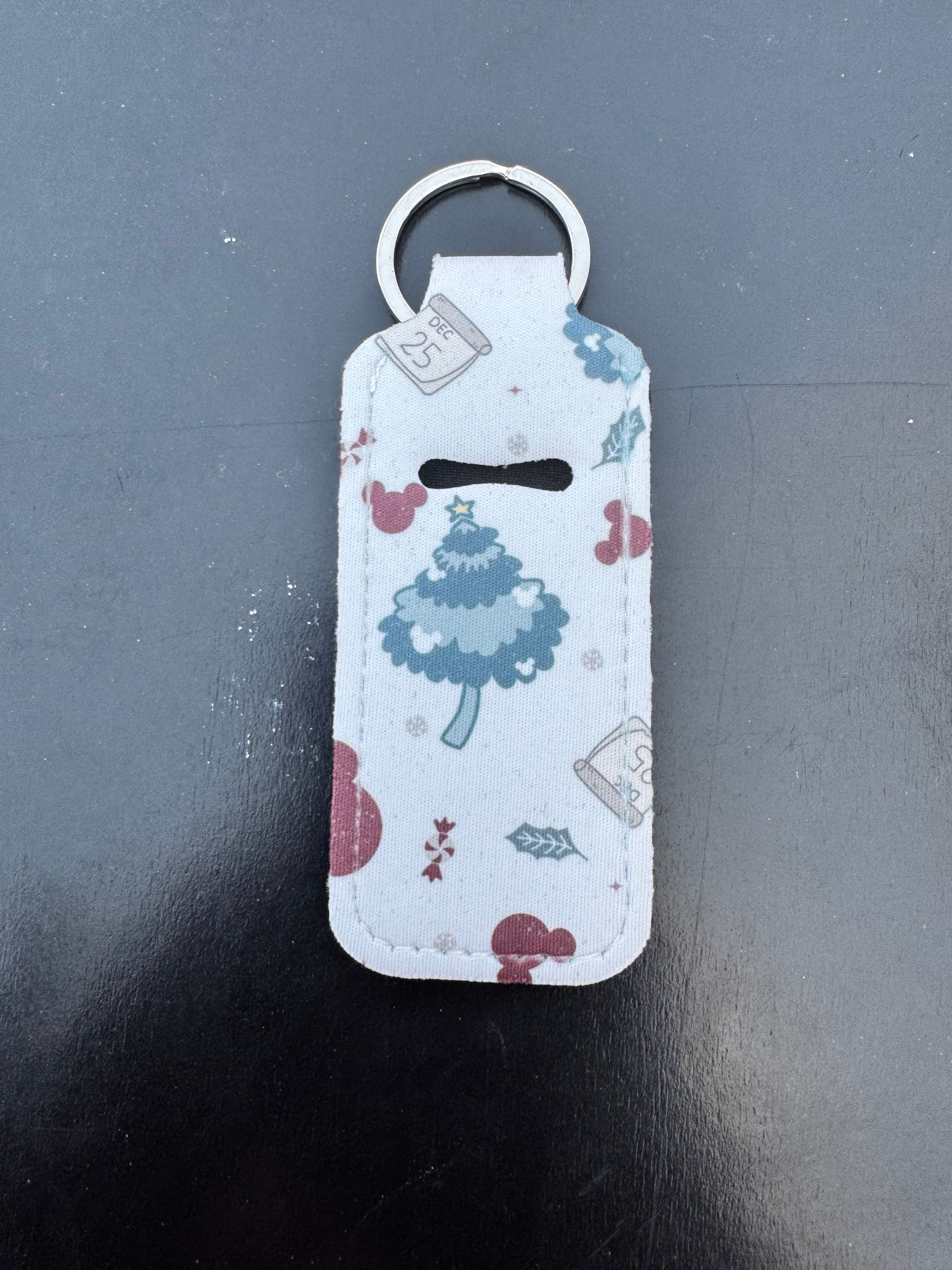 Chapstick Holder Keychain