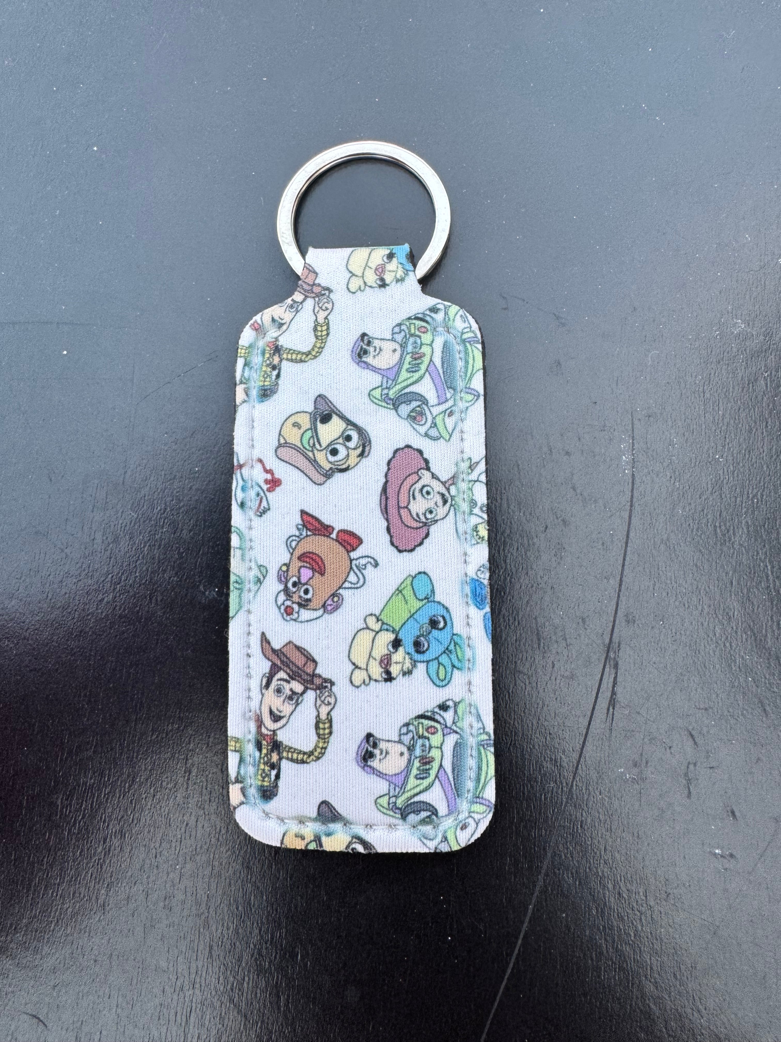 Chapstick Holder Keychain