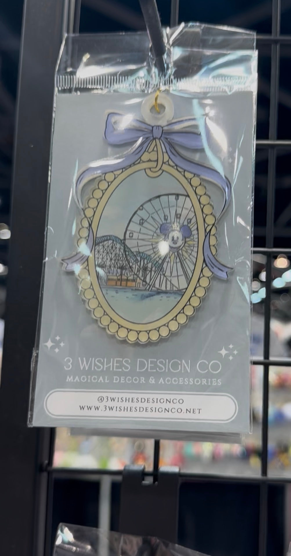 Custom Magical Places Coquette Bag Tags