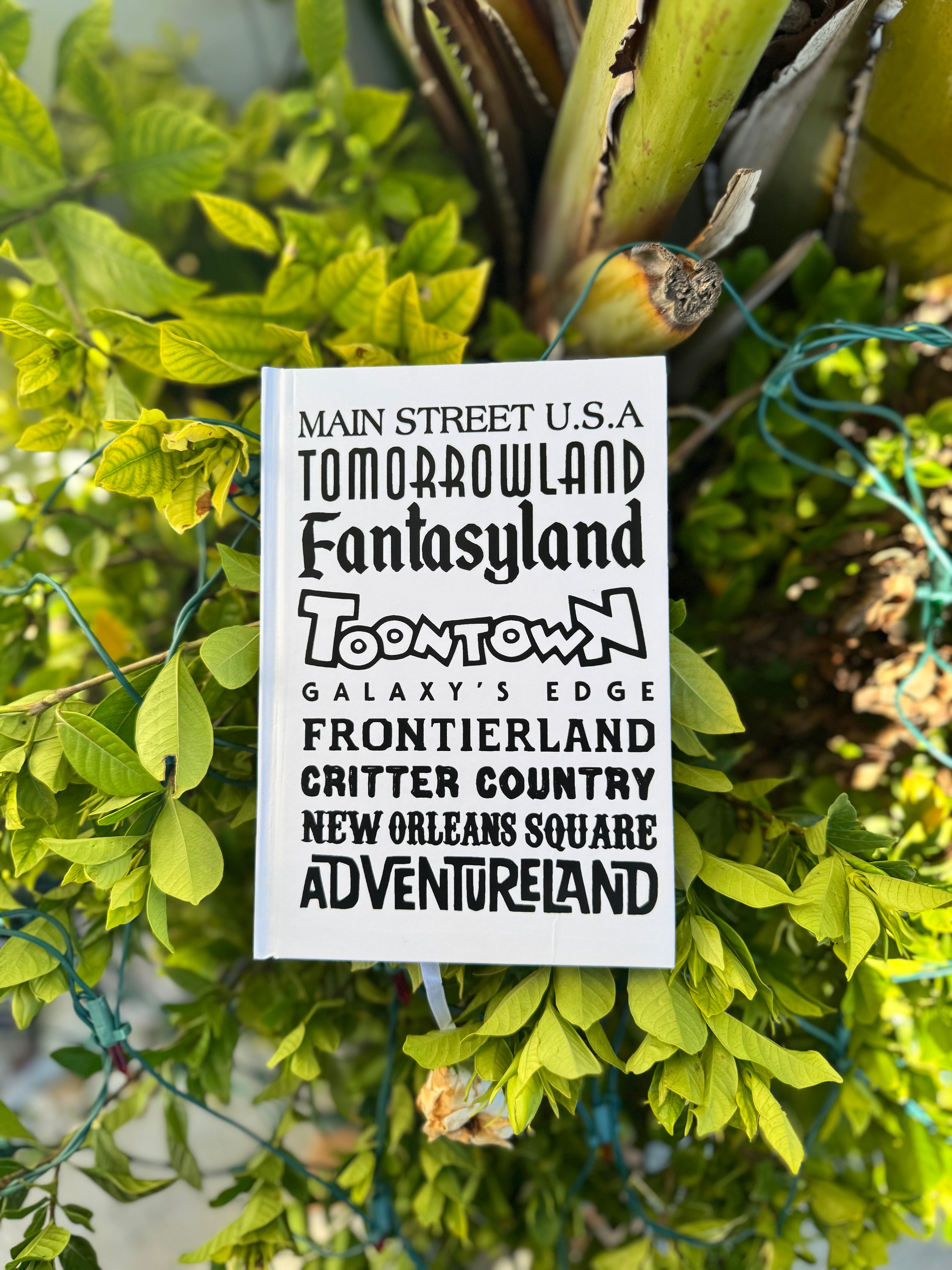 Park Lands Typography Sketchbook