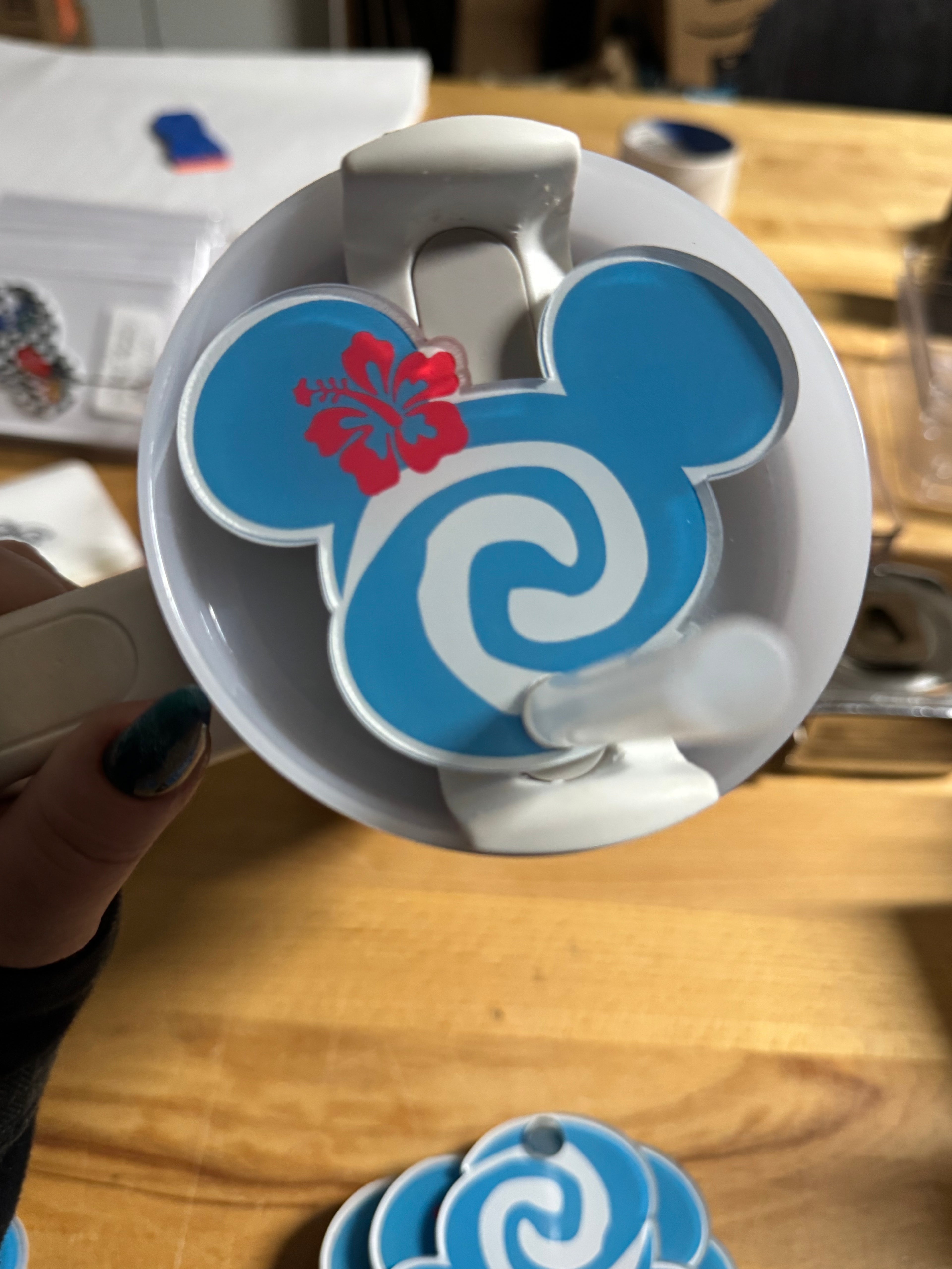 Mouse Head Stanley Plate Accessory