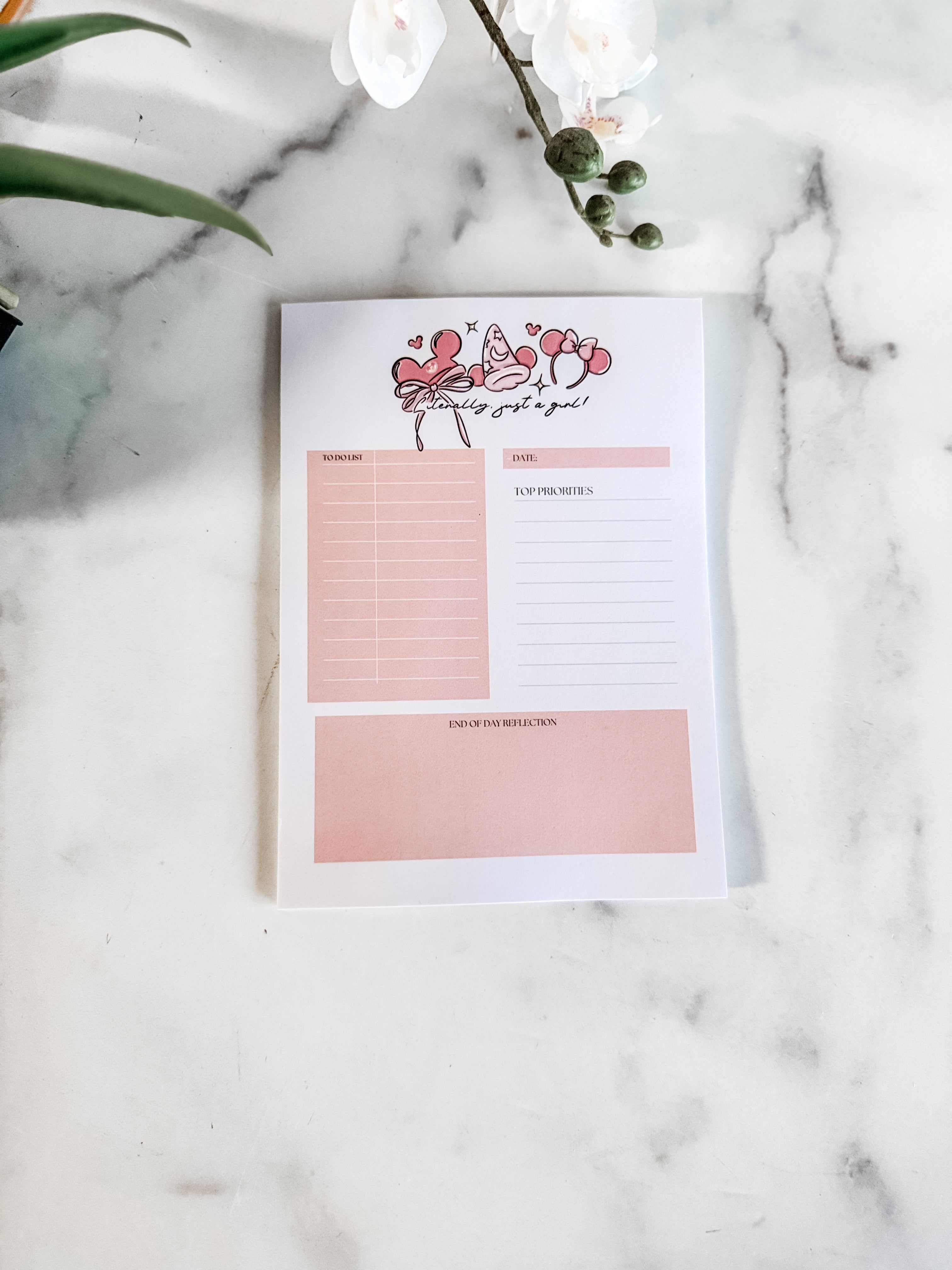 Dreamy Daily To-Do Notepad