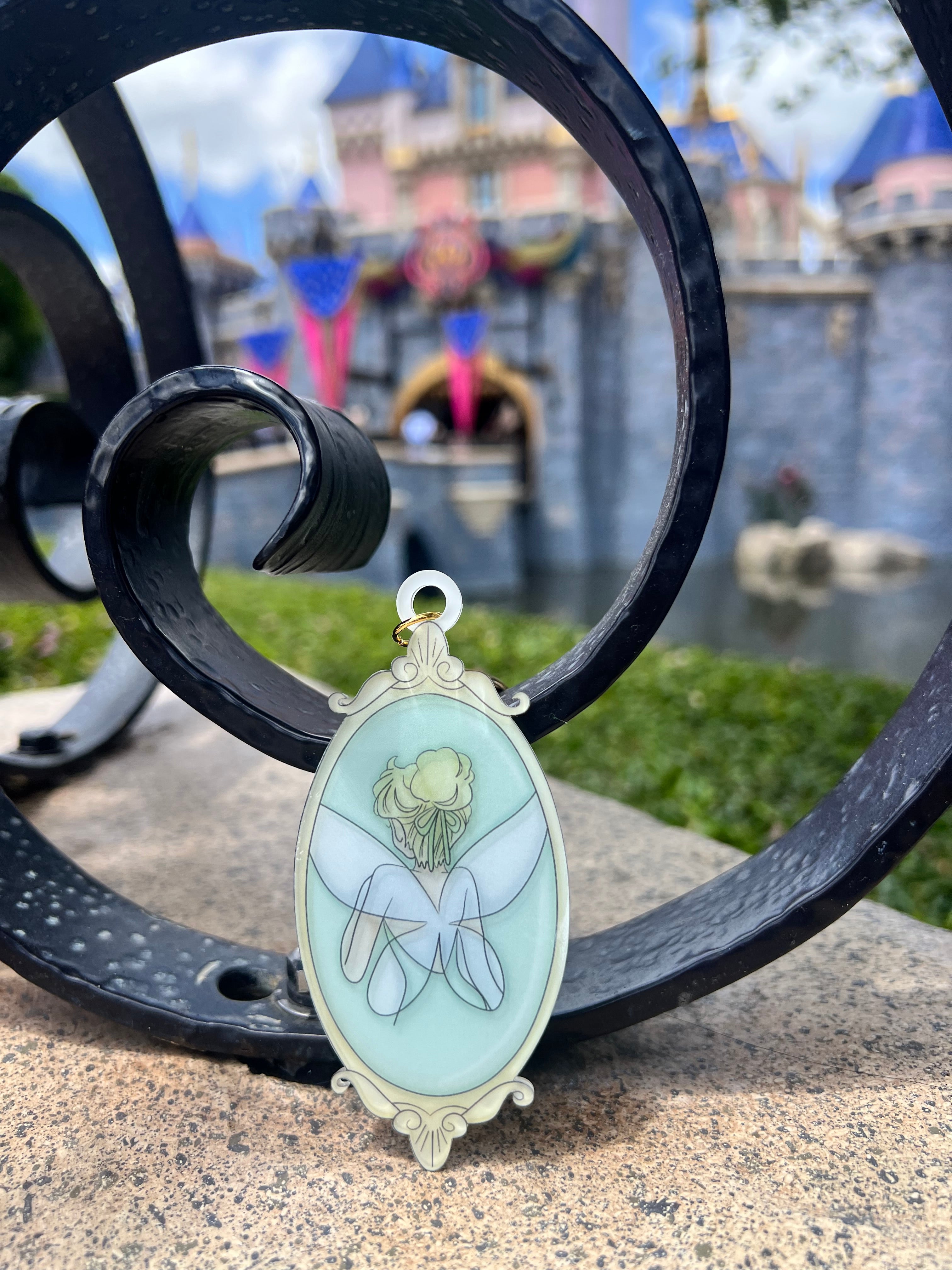 Custom Princess Frames Bag Tag