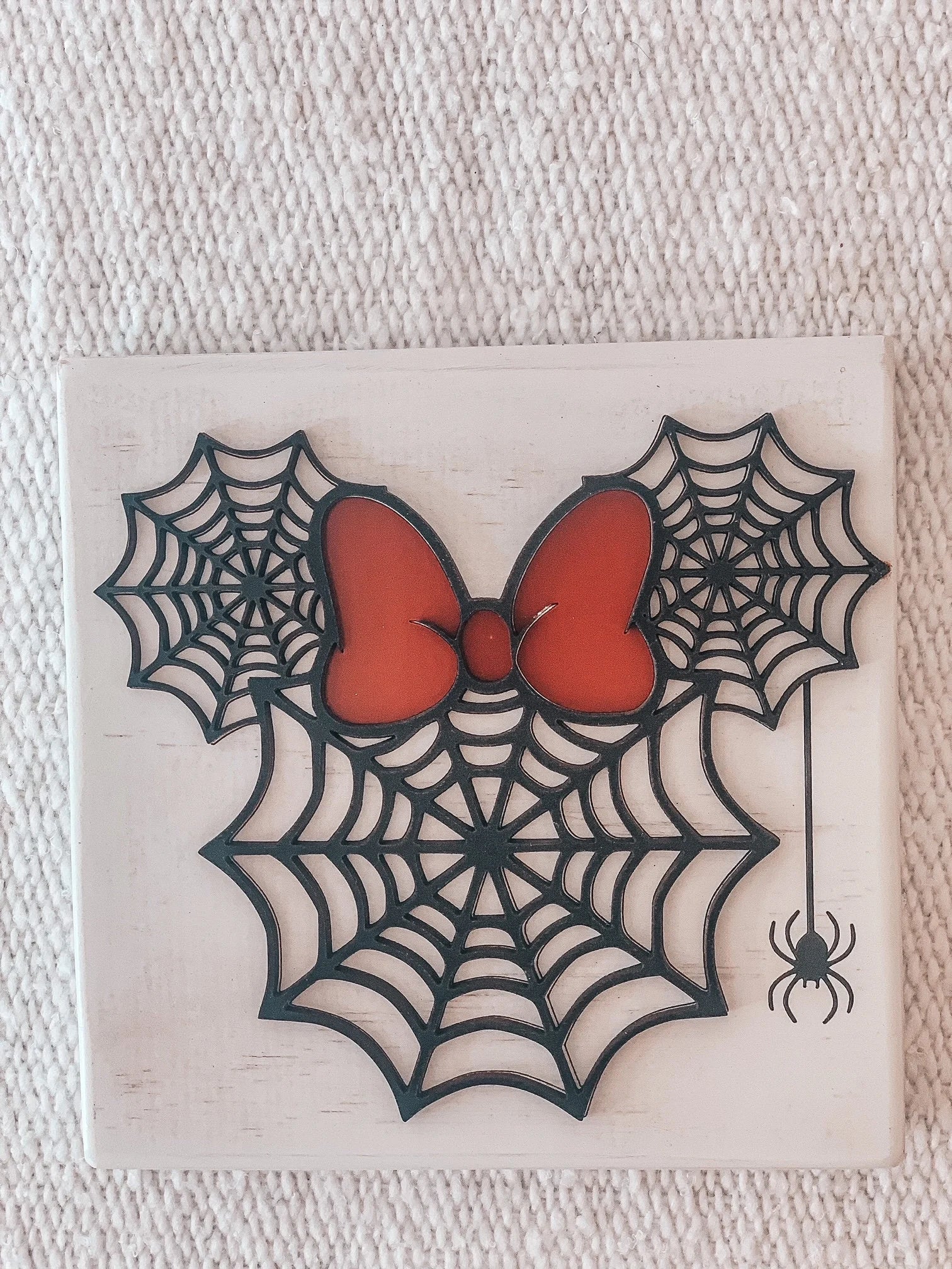 Mouse 3D Spider Web Block