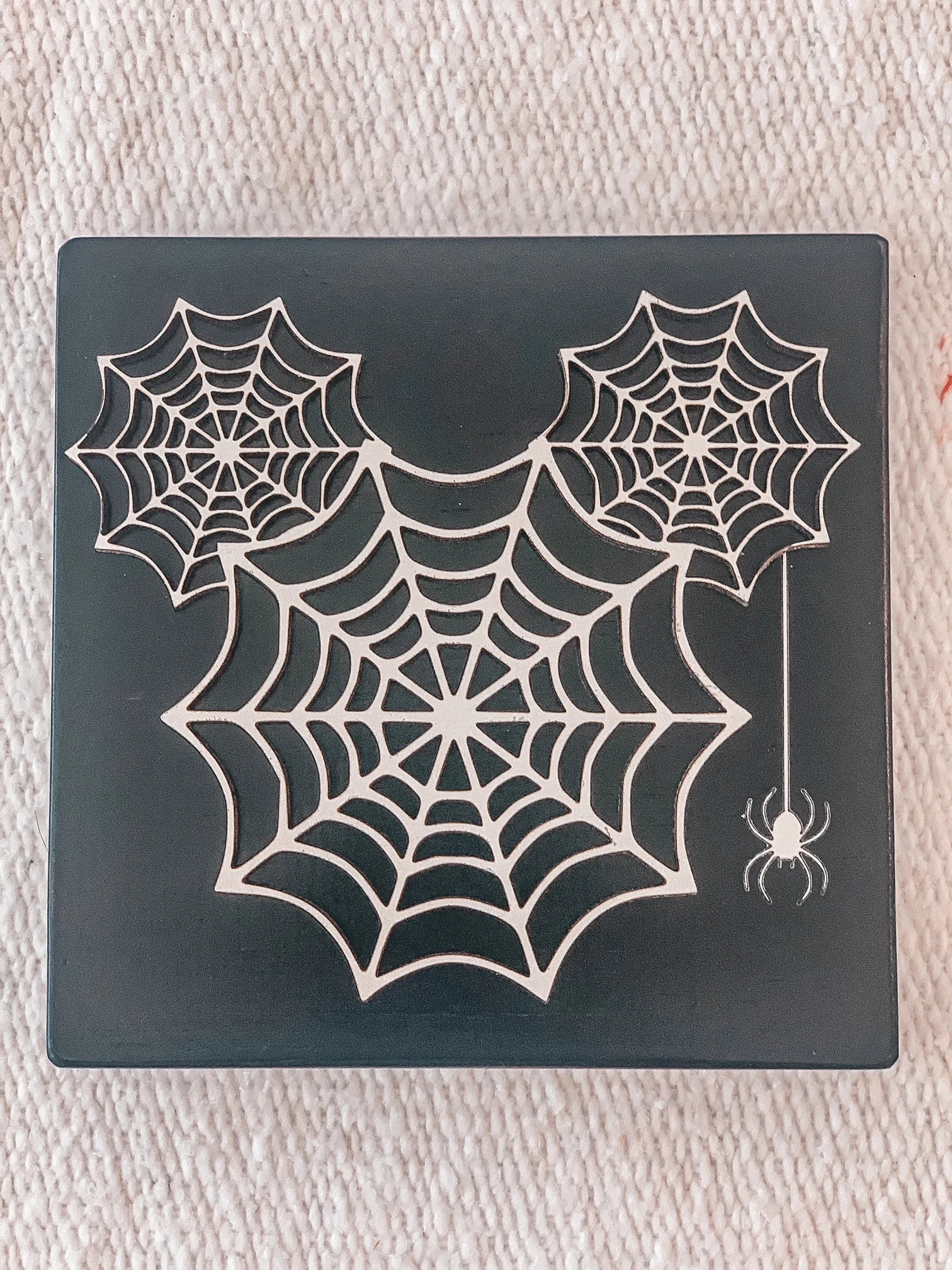 Mouse 3D Spider Web Block