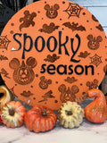 Spooky Season 3D Disney Theme Sign