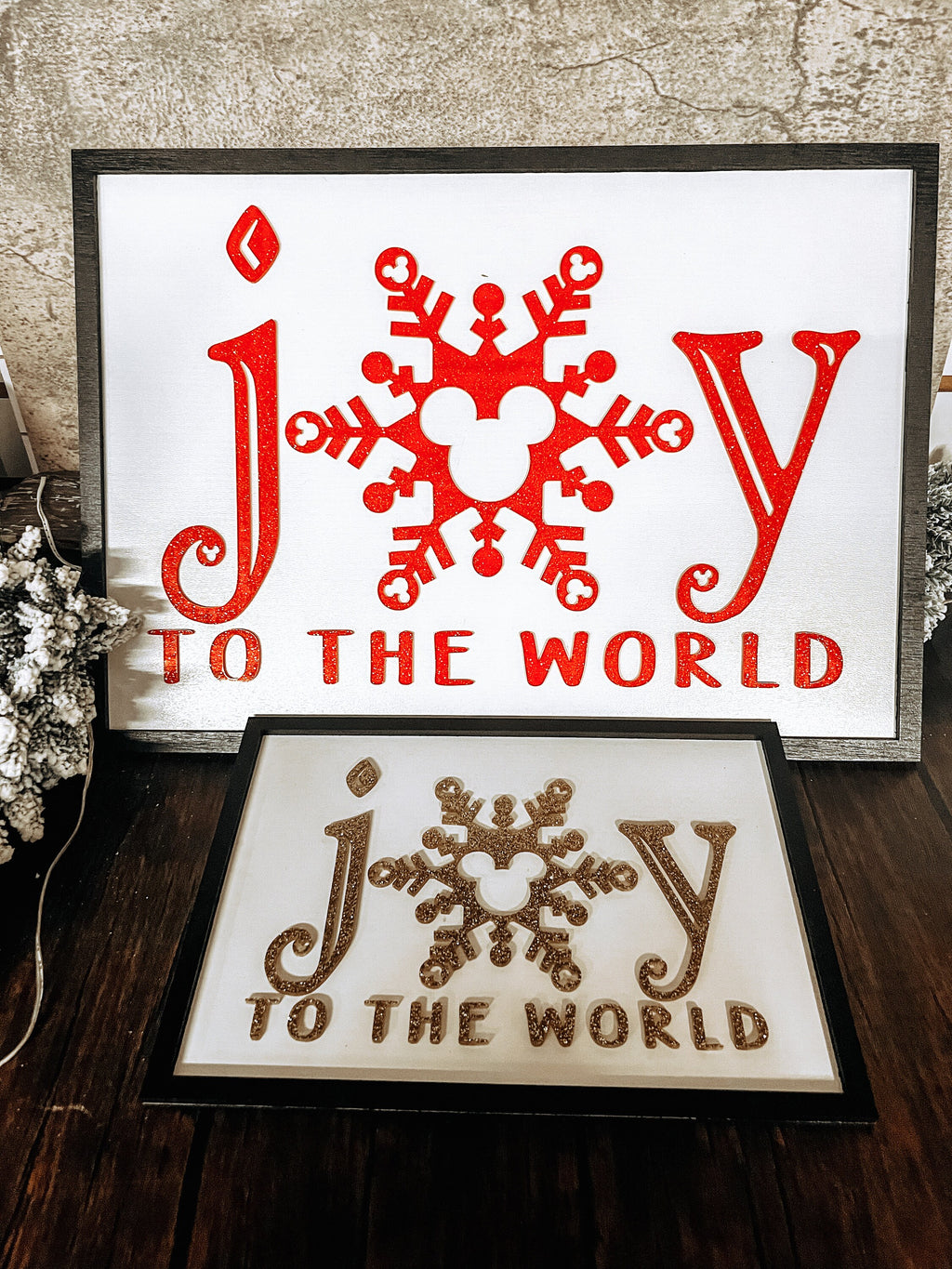Joy to the World Christmas Decor