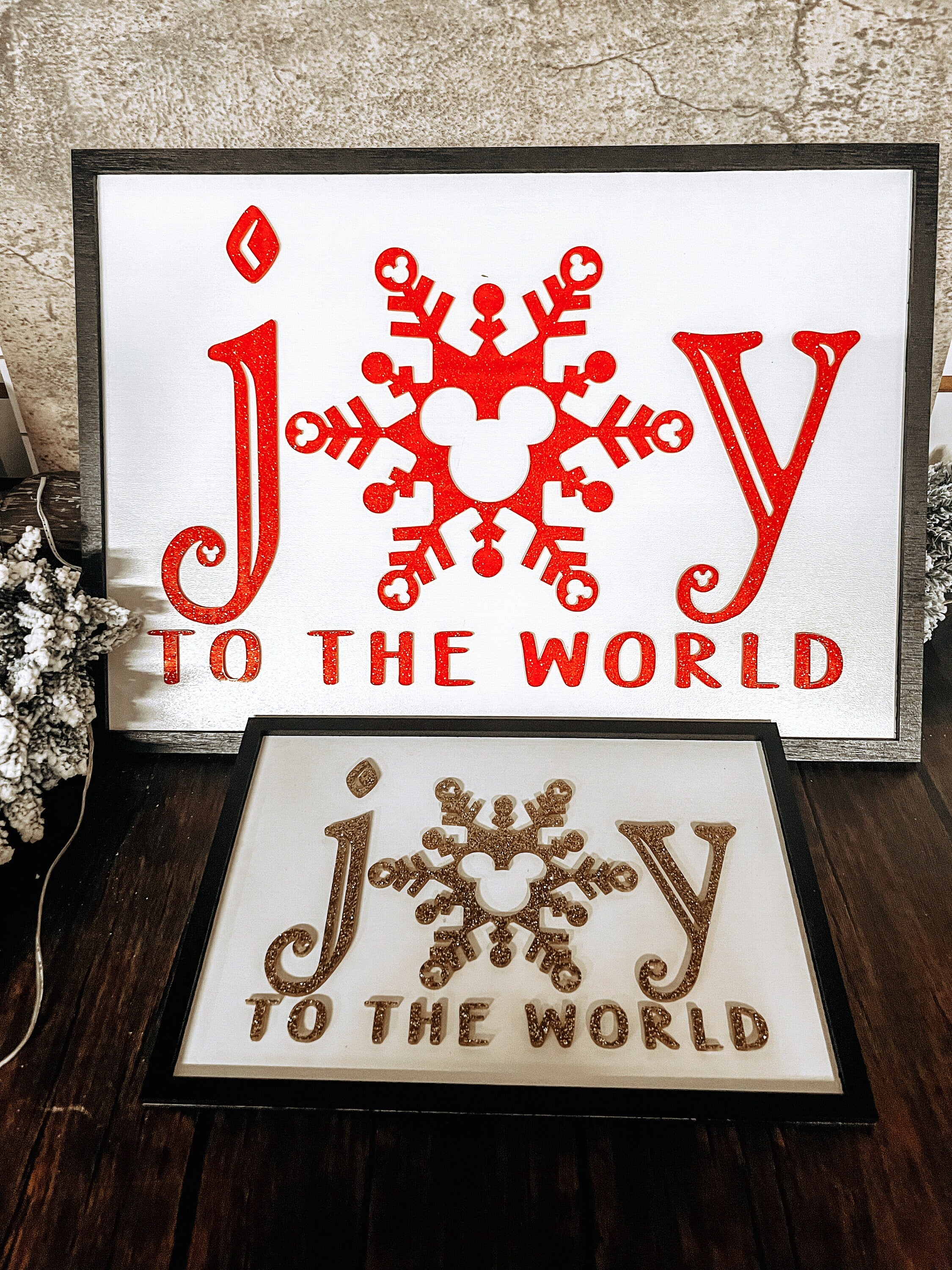 Joy to the World Christmas Decor