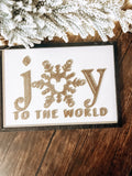 Joy to the World Christmas Decor