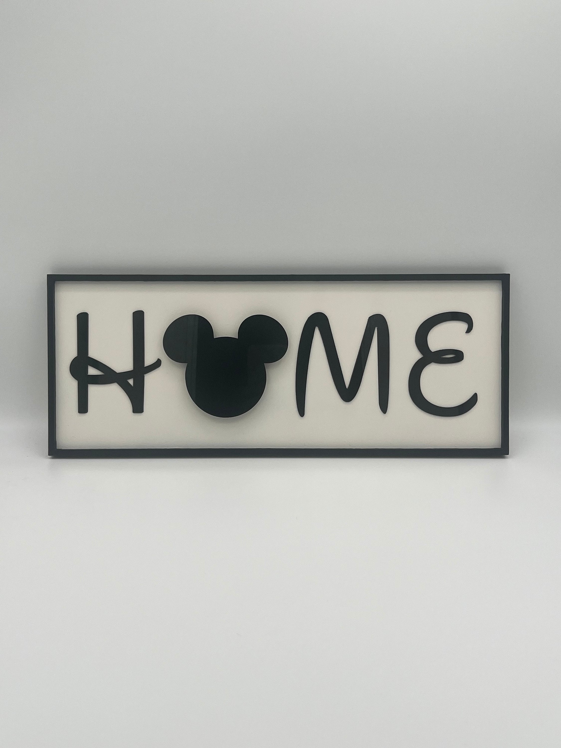 #1 - Custom Home Board - 3D Interchangeable Home Sign