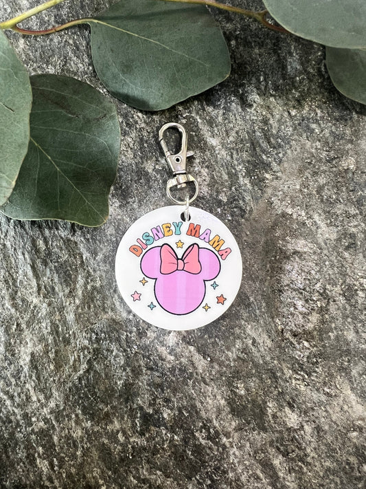 Custom Acrylic Magic Mama Keychains