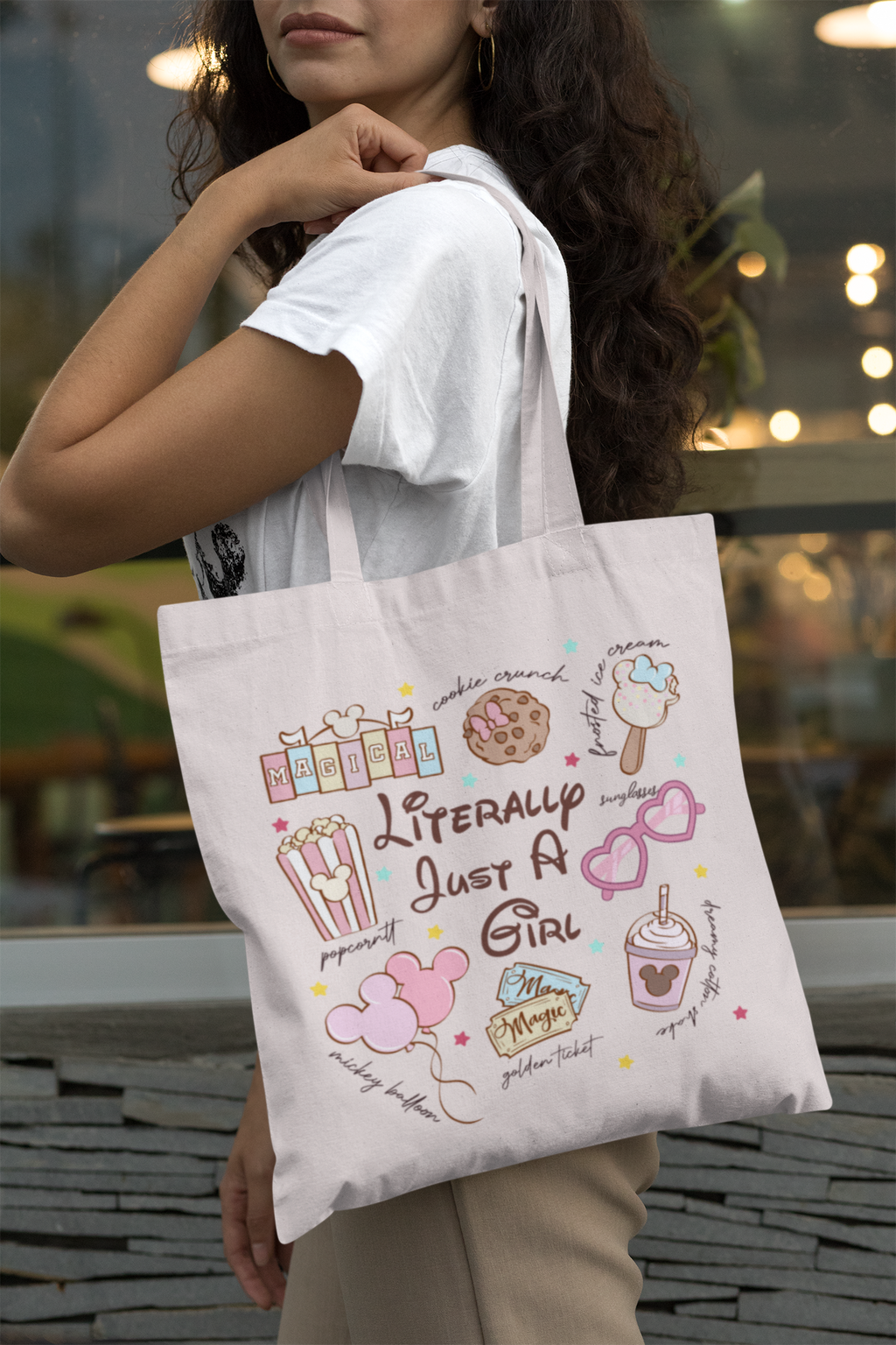 Literally Just a Girl Tote
