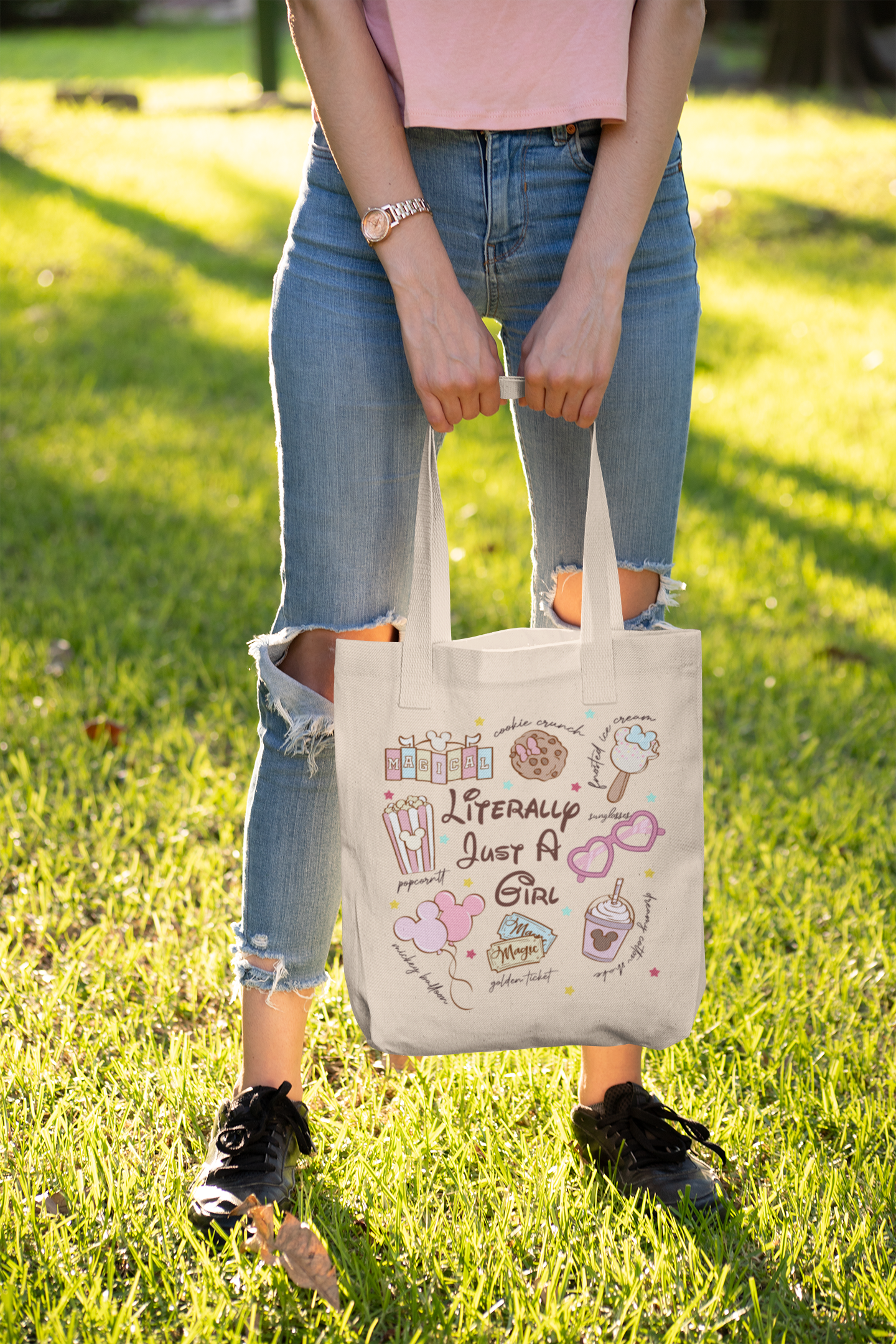 Literally Just a Girl Tote
