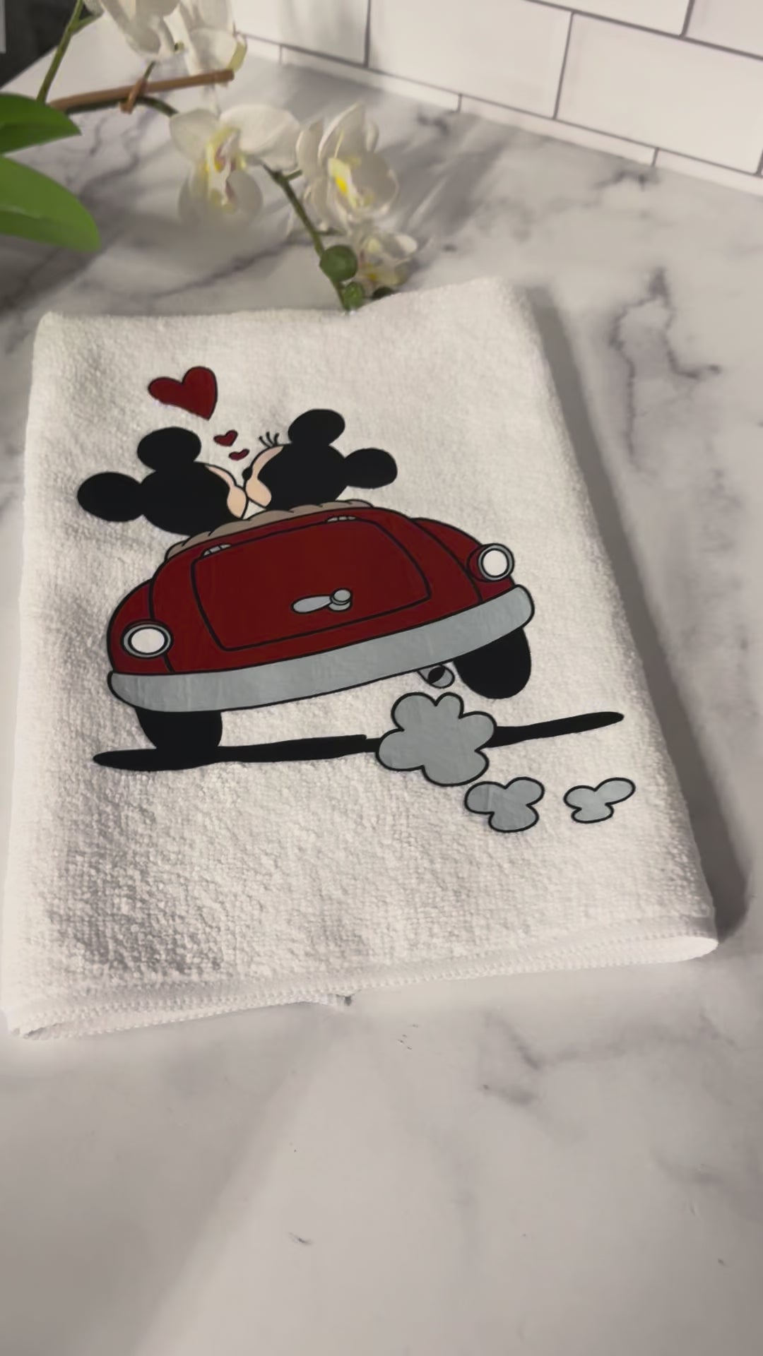 Valentine’s Day Hand Towel