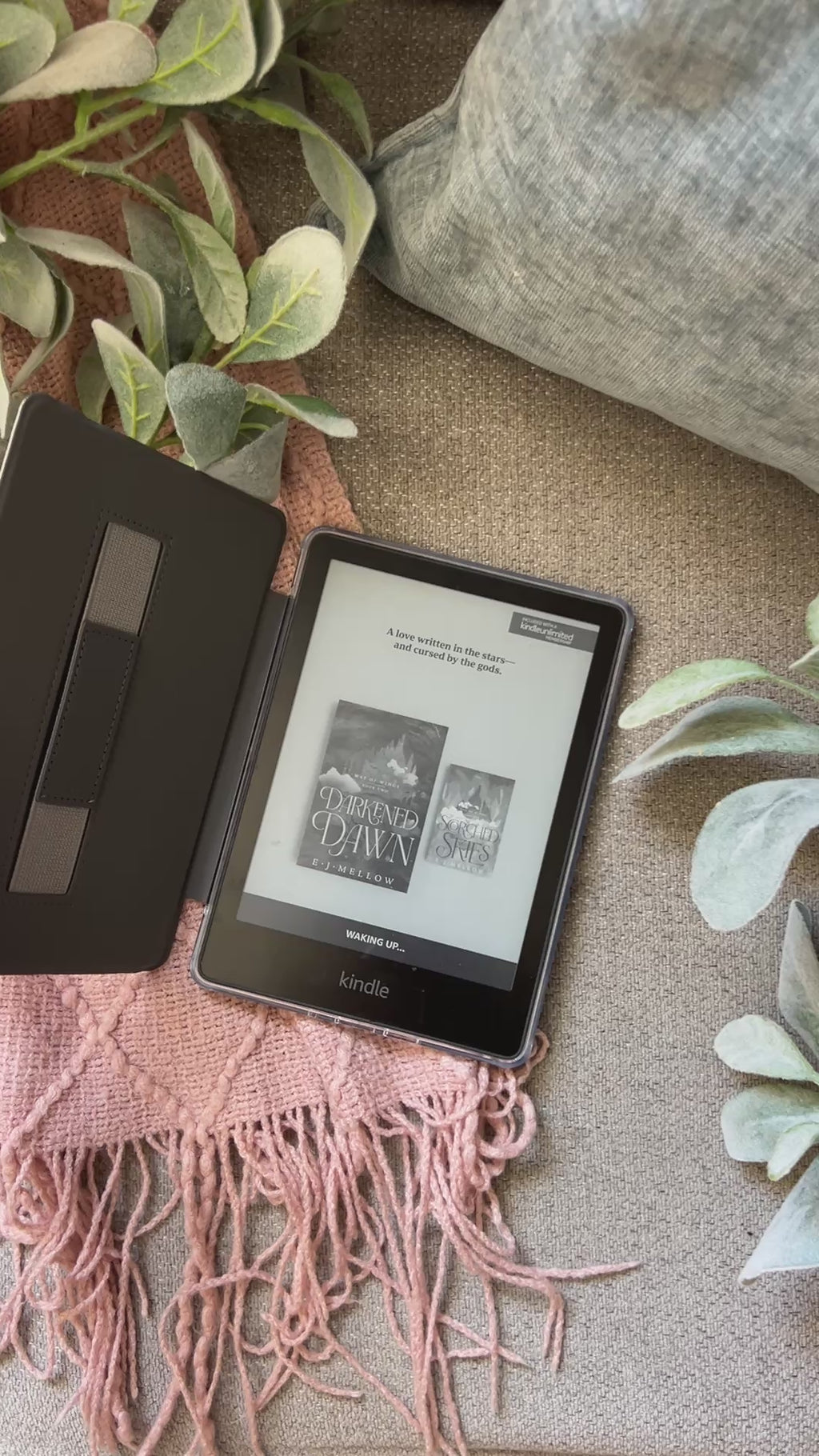 Literally Just a Book Girl Kindle Cover