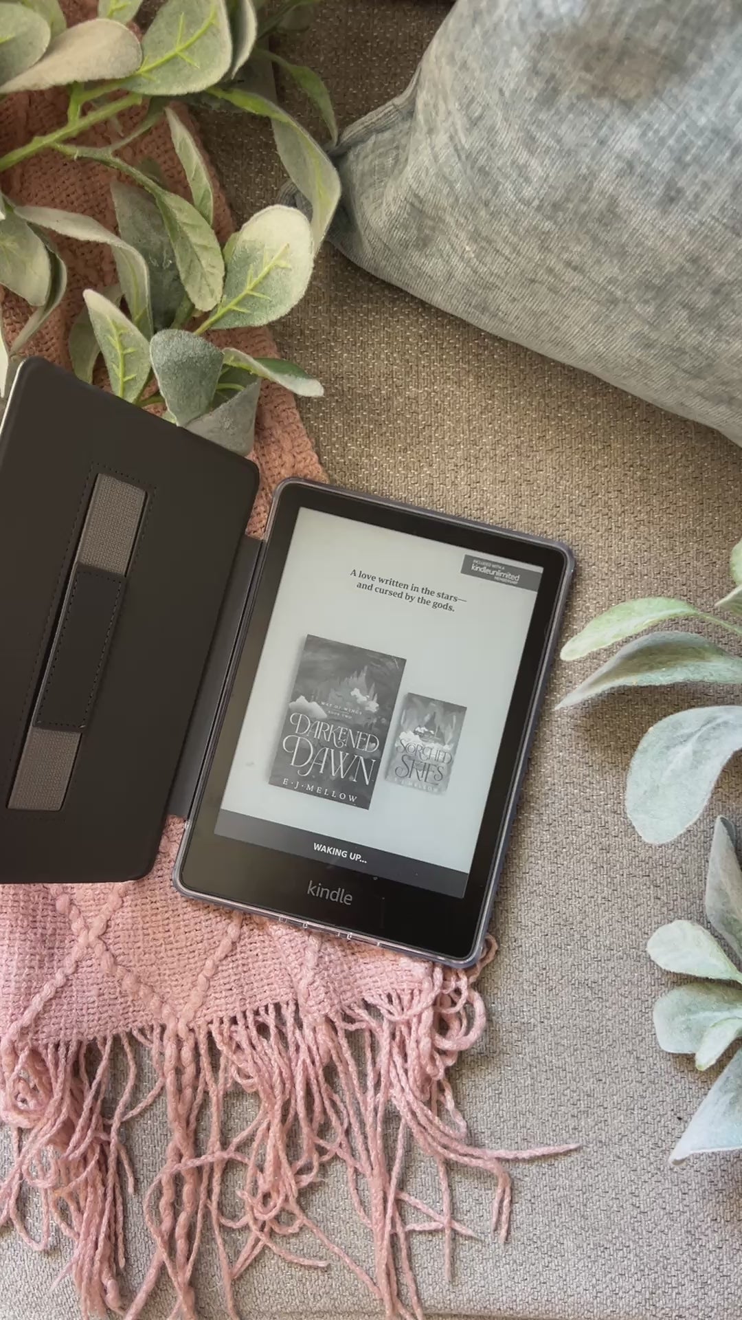 Literally Just a Book Girl Kindle Cover