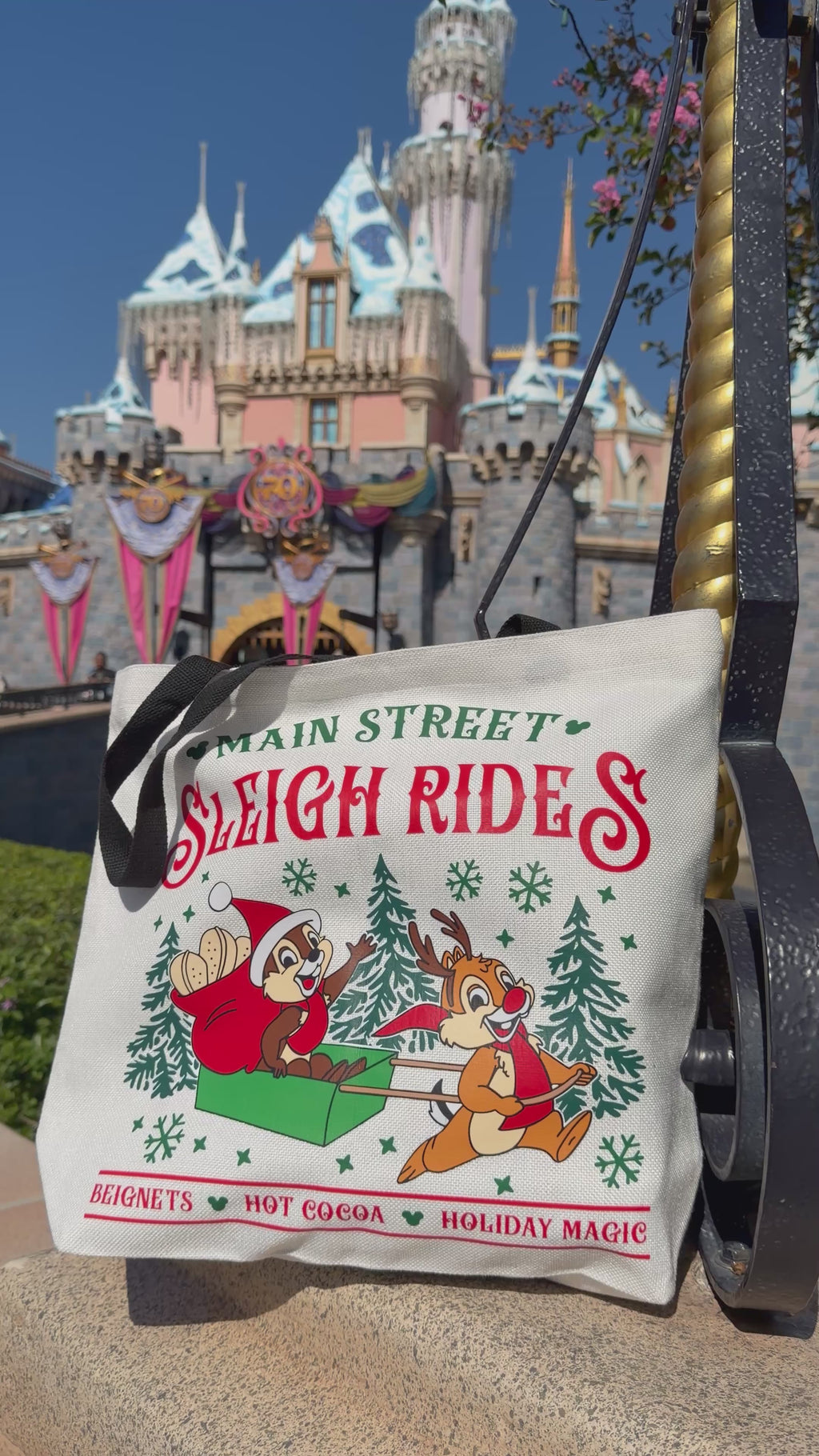 🛷 Main Street Sleigh Rides Tote
