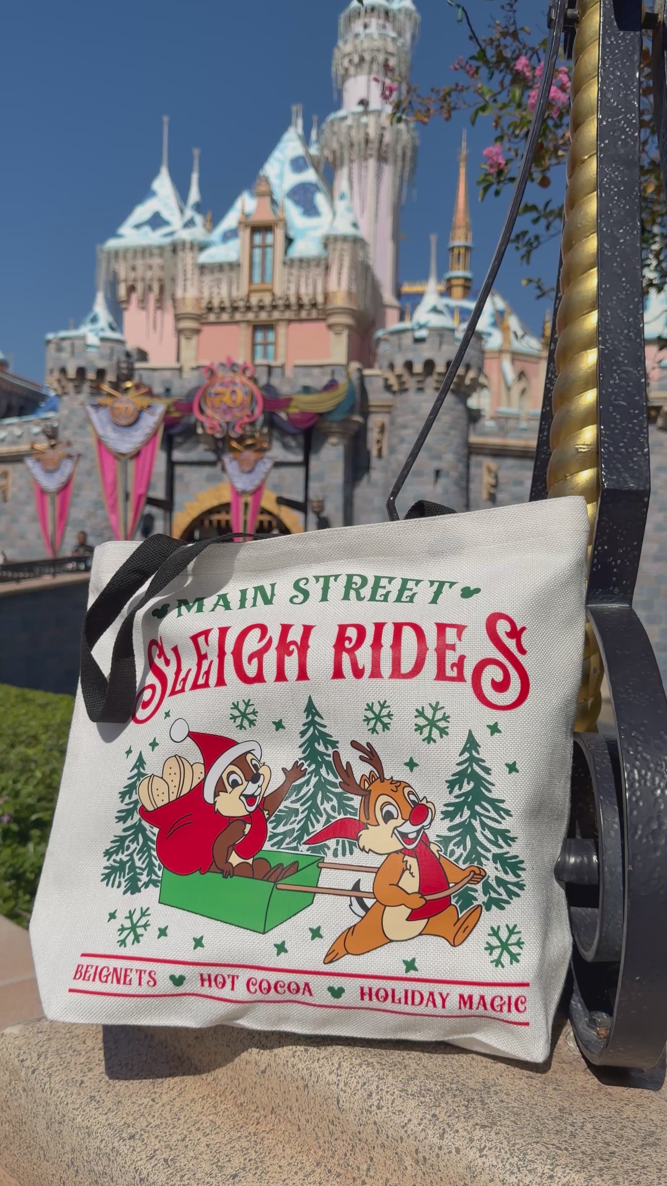 🛷 Main Street Sleigh Rides Tote